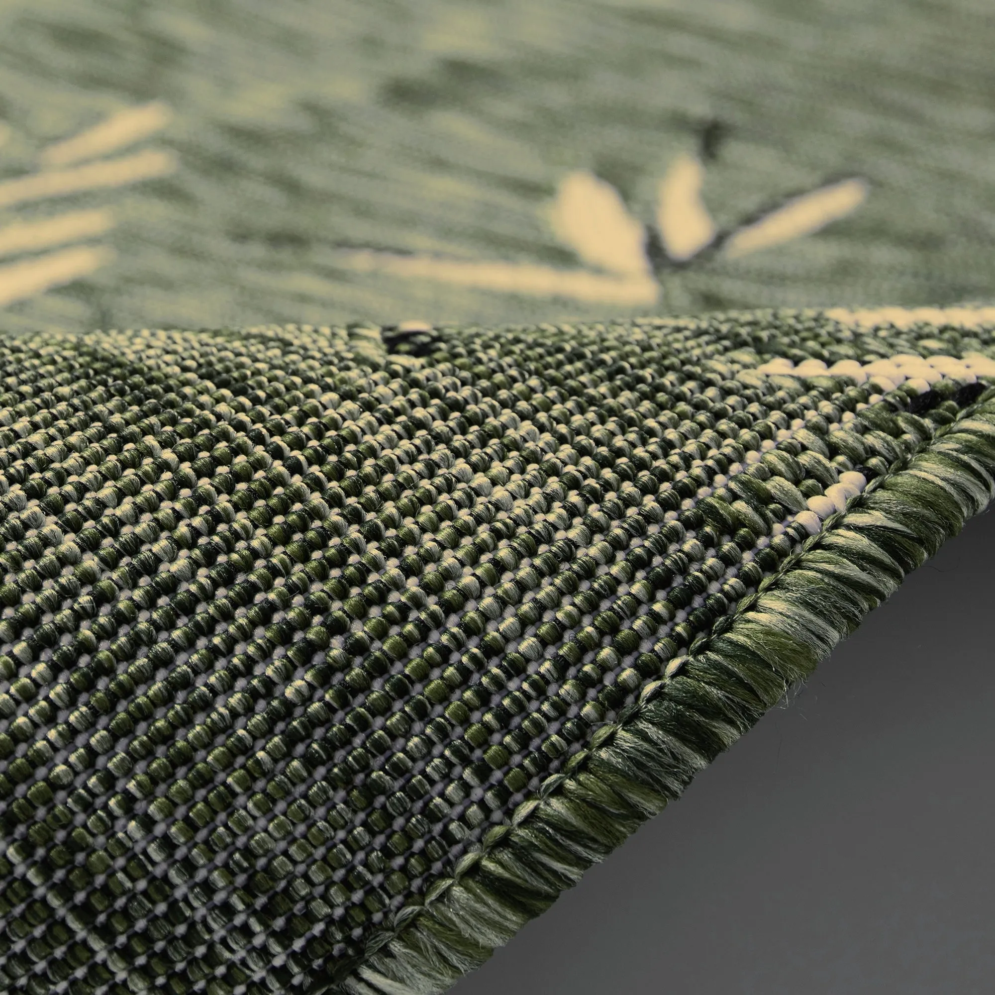 Liora Manne Carmel Bamboo Border Indoor/Outdoor Rug