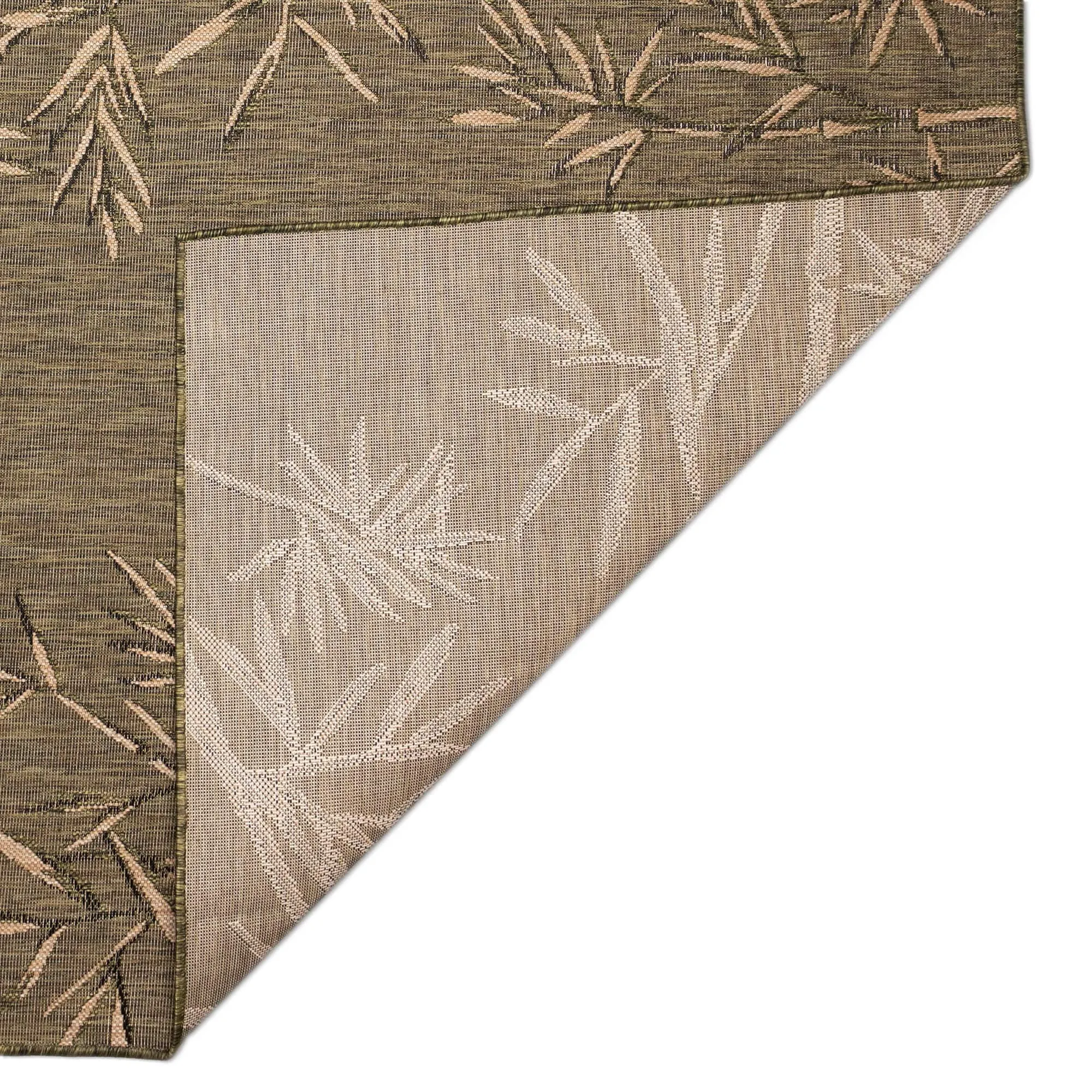 Liora Manne Carmel Bamboo Border Indoor/Outdoor Rug