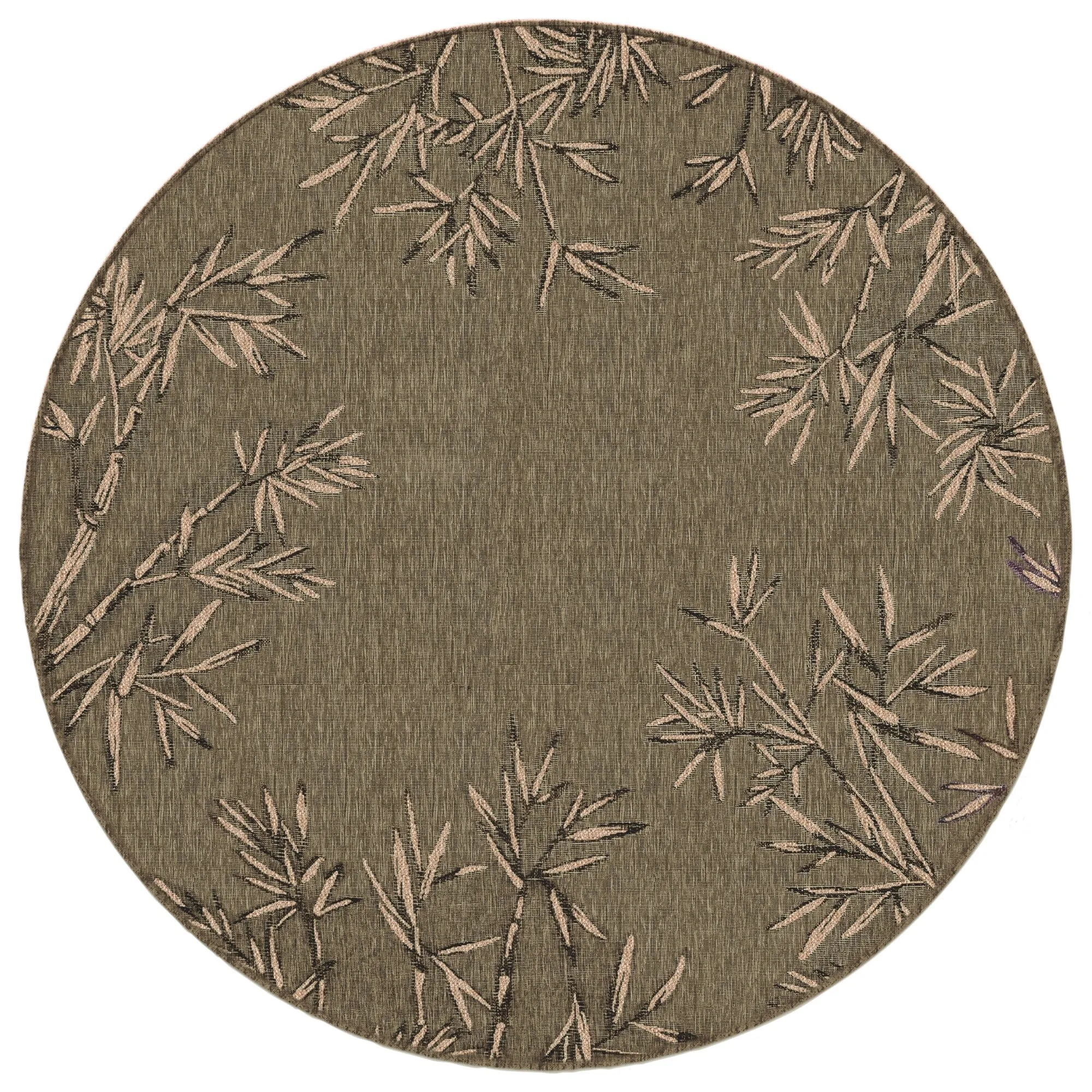 Liora Manne Carmel Bamboo Border Indoor/Outdoor Rug