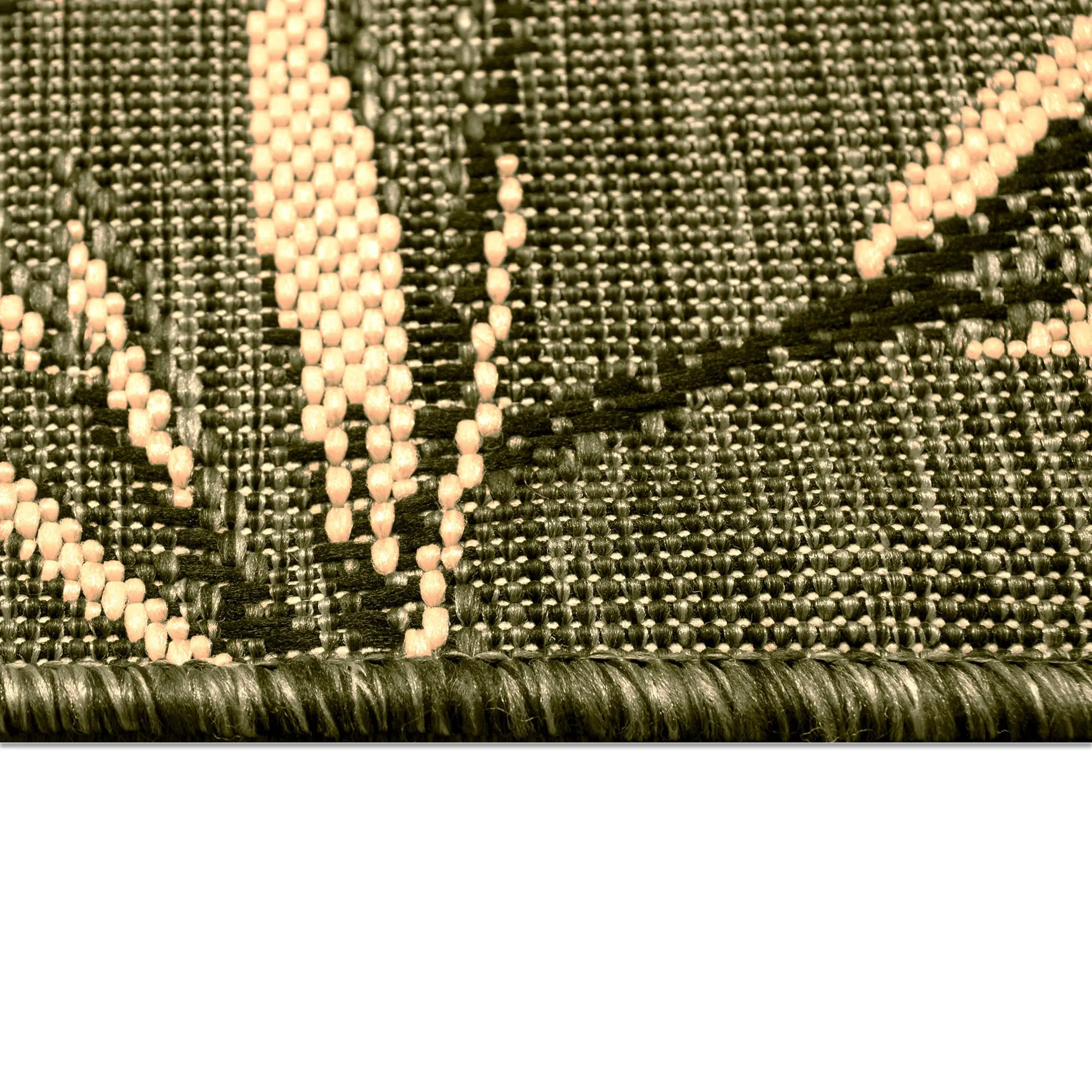 Liora Manne Carmel Bamboo Border Indoor/Outdoor Rug