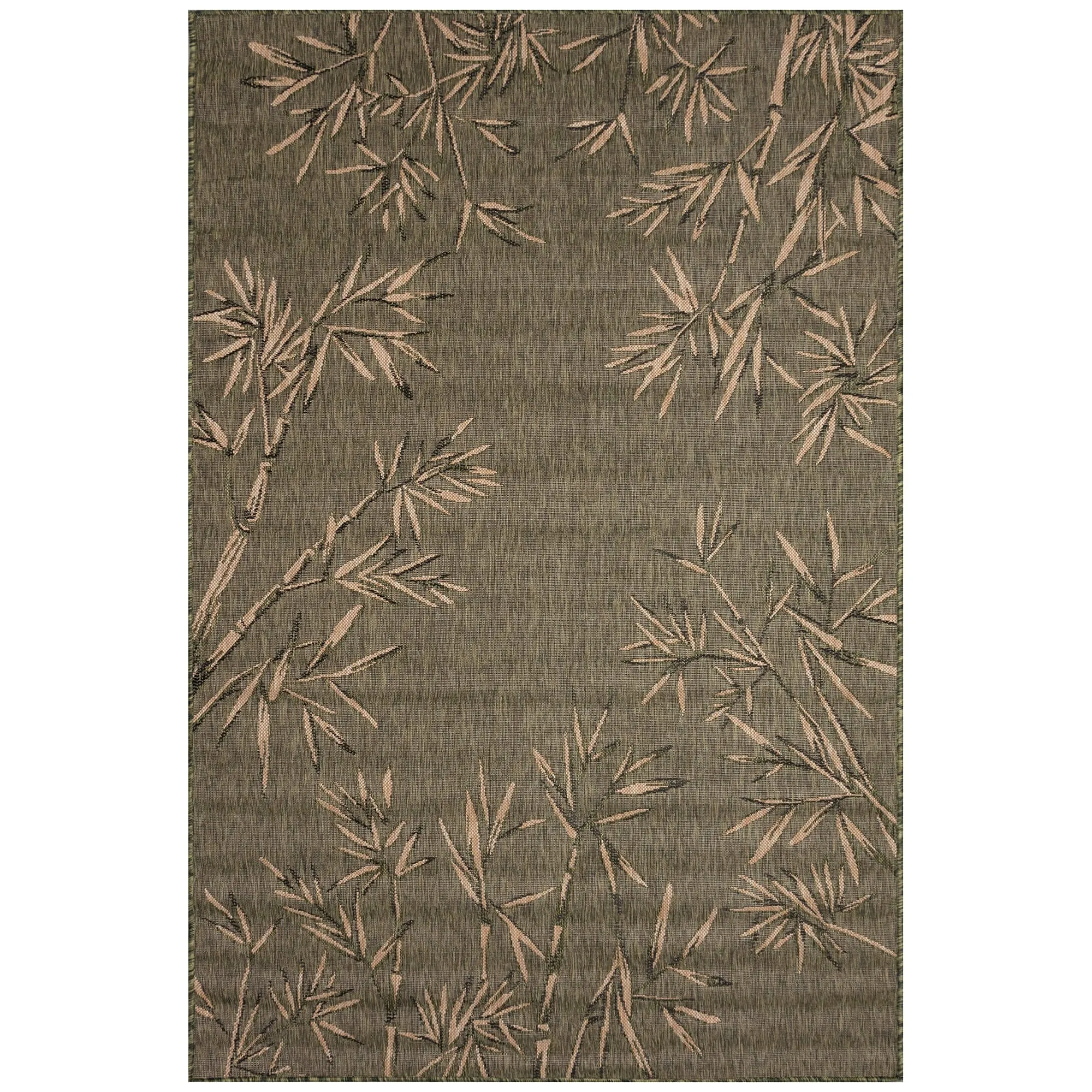 Liora Manne Carmel Bamboo Border Indoor/Outdoor Rug