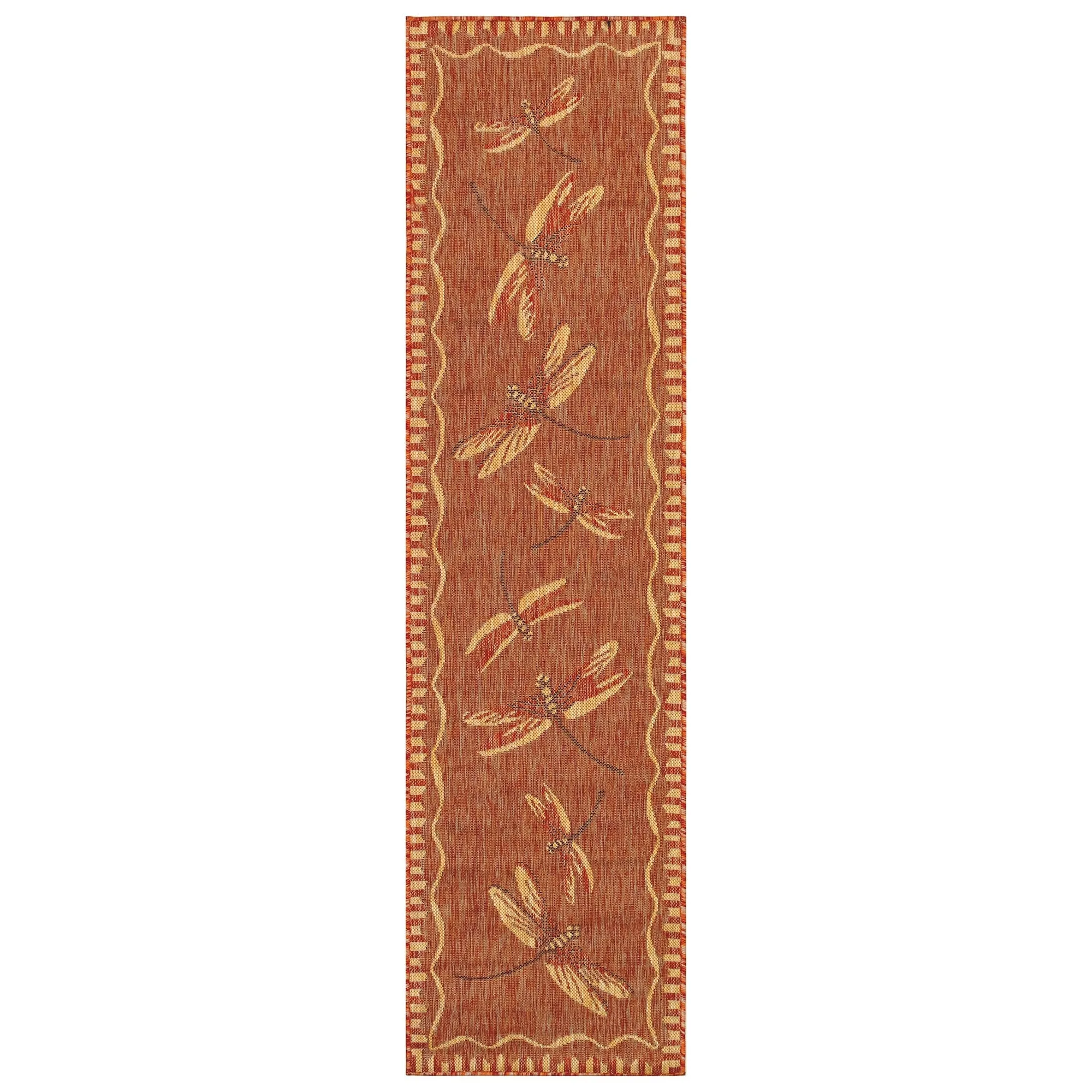 Liora Manne Carmel Dragonfly Indoor/Outdoor Rug