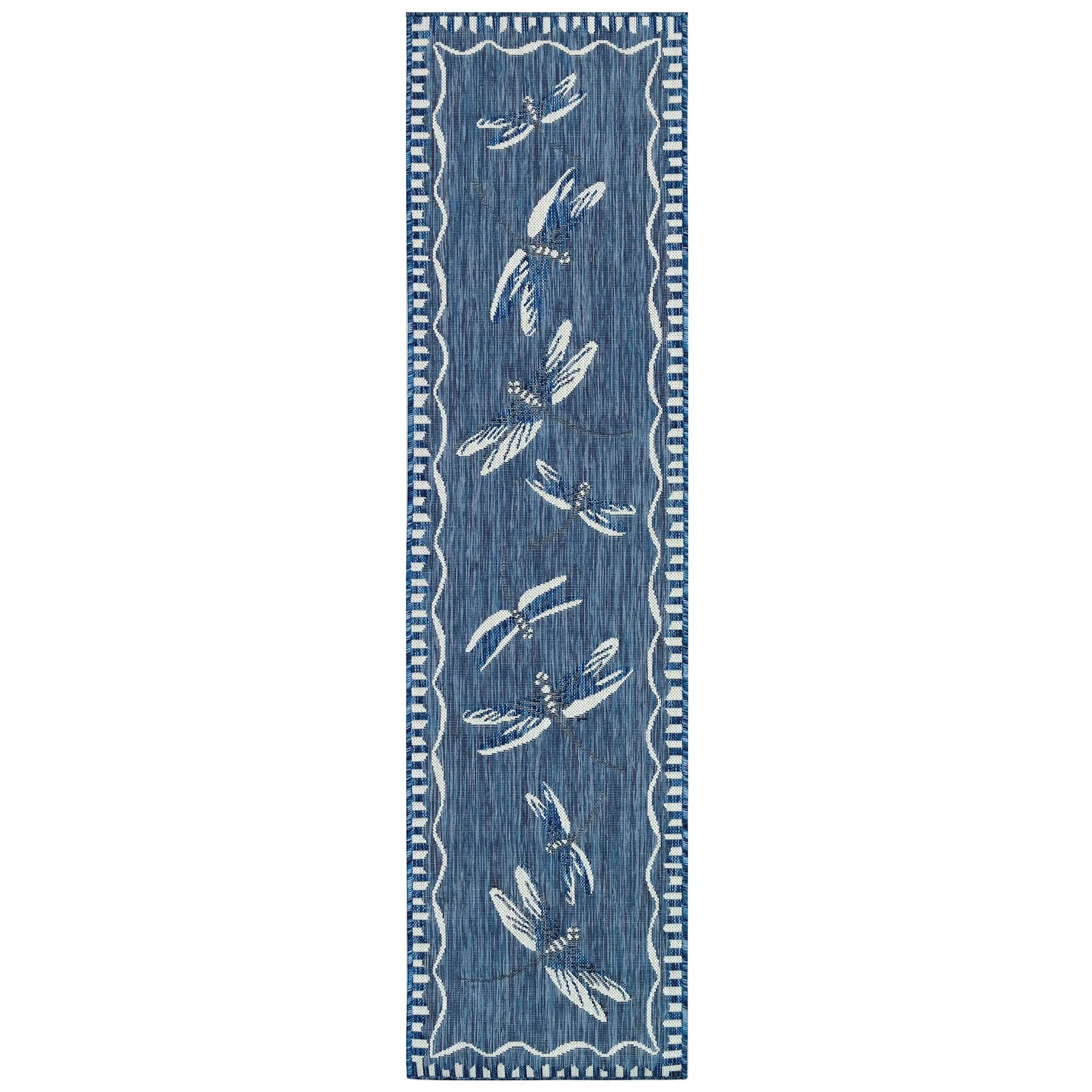 Liora Manne Carmel Dragonfly Indoor/Outdoor Rug