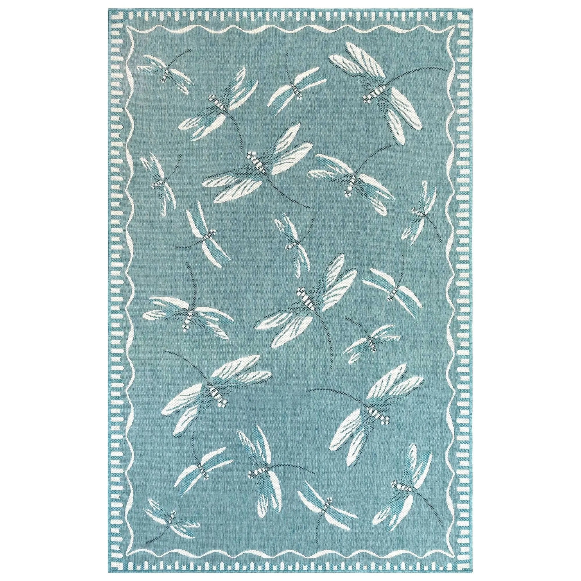 Liora Manne Carmel Dragonfly Indoor/Outdoor Rug