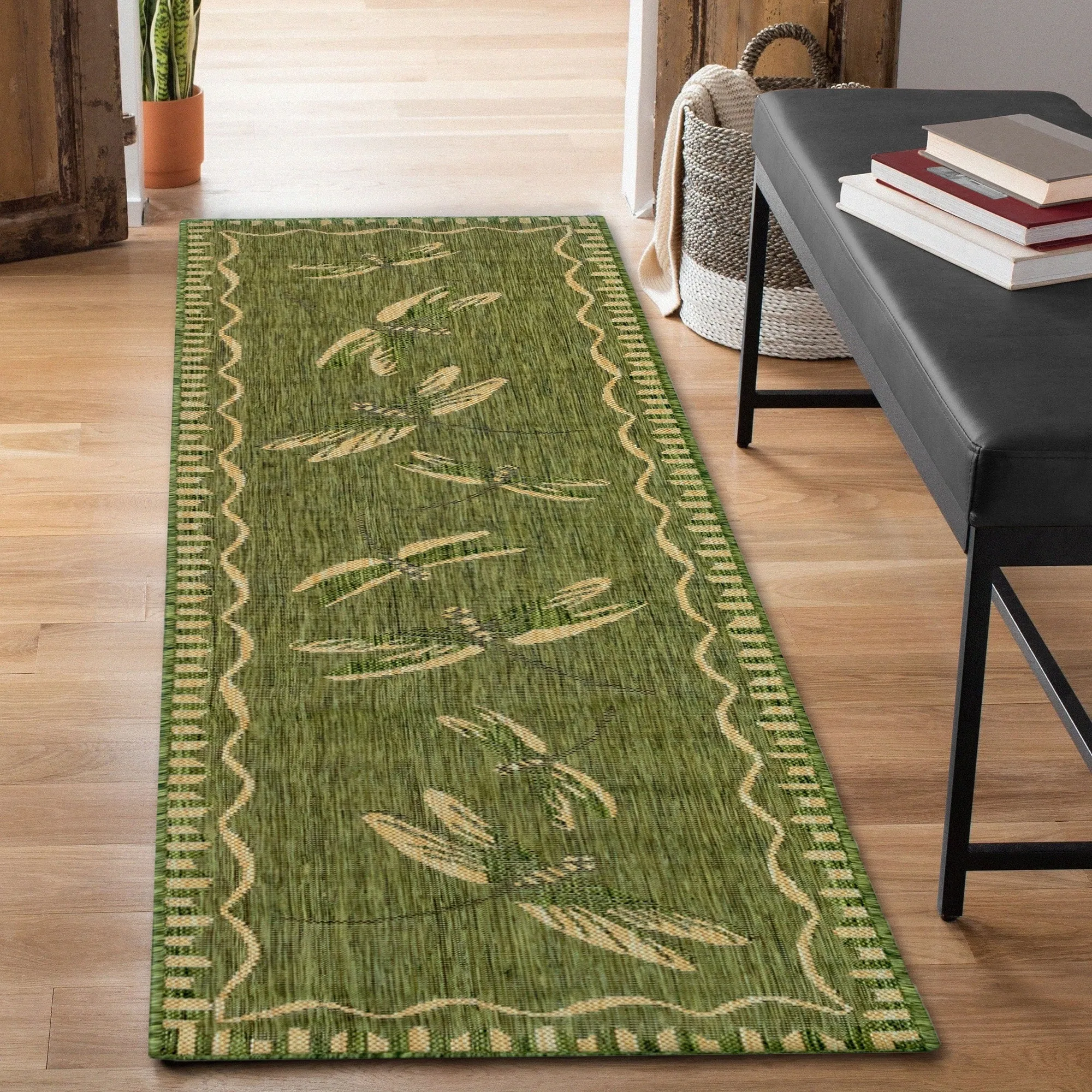 Liora Manne Carmel Dragonfly Indoor/Outdoor Rug