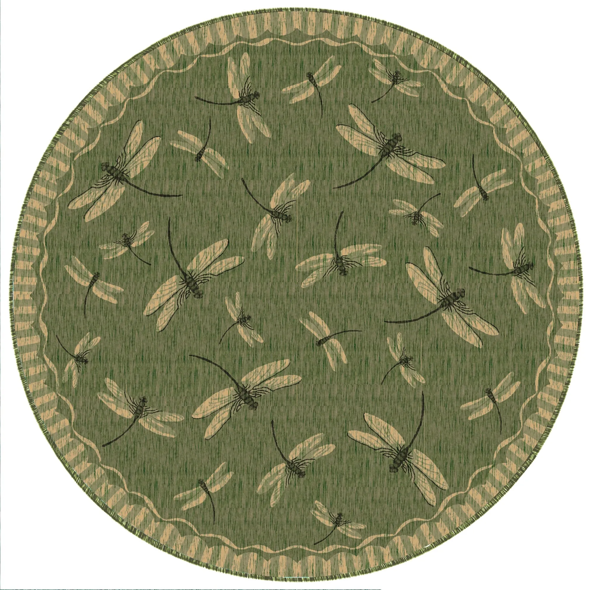 Liora Manne Carmel Dragonfly Indoor/Outdoor Rug