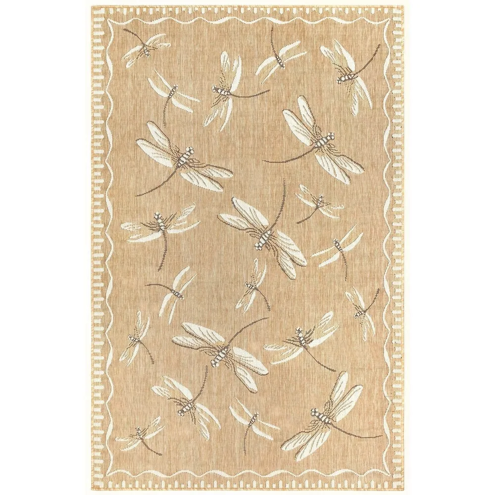 Liora Manne Carmel Dragonfly Indoor/Outdoor Rug