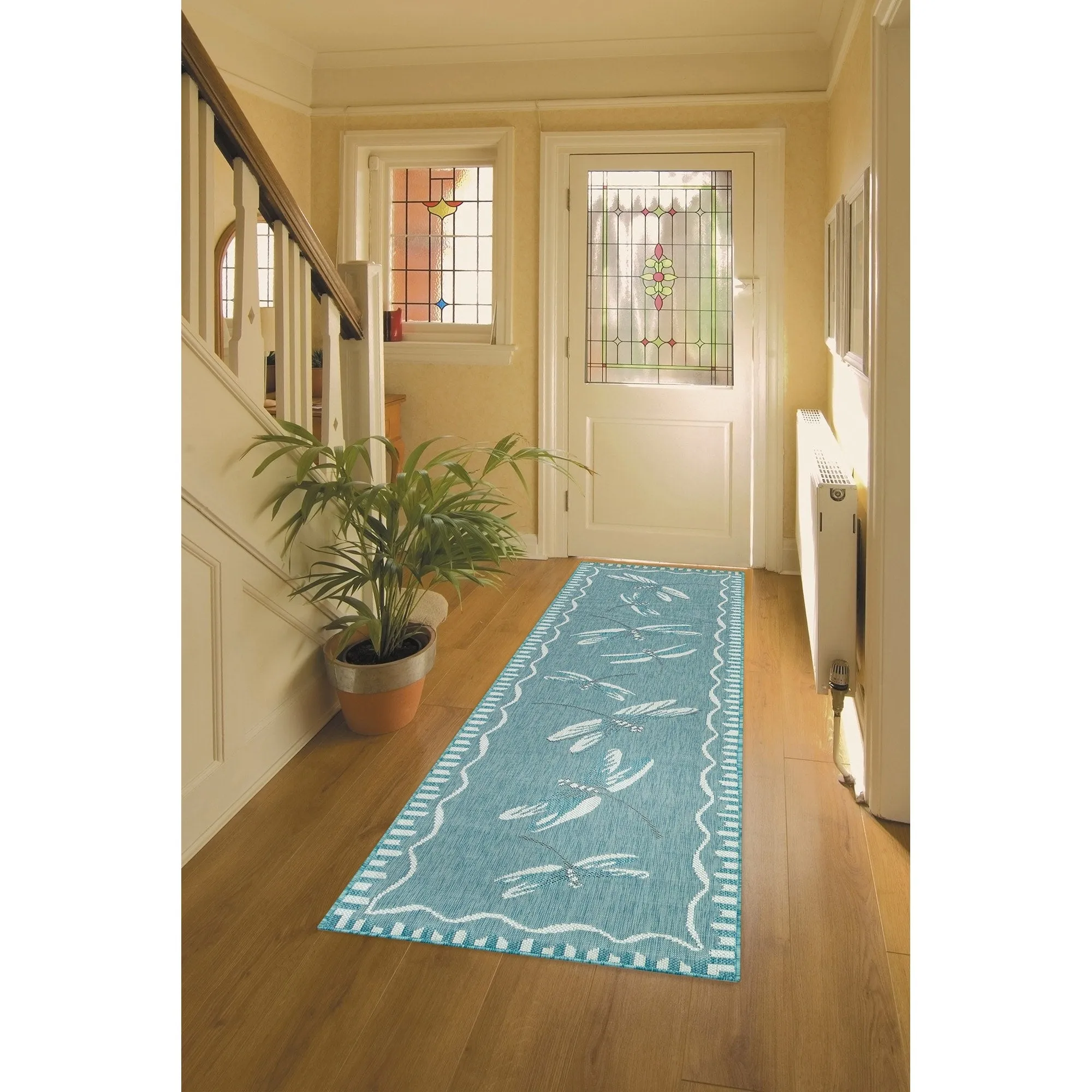 Liora Manne Carmel Dragonfly Indoor/Outdoor Rug
