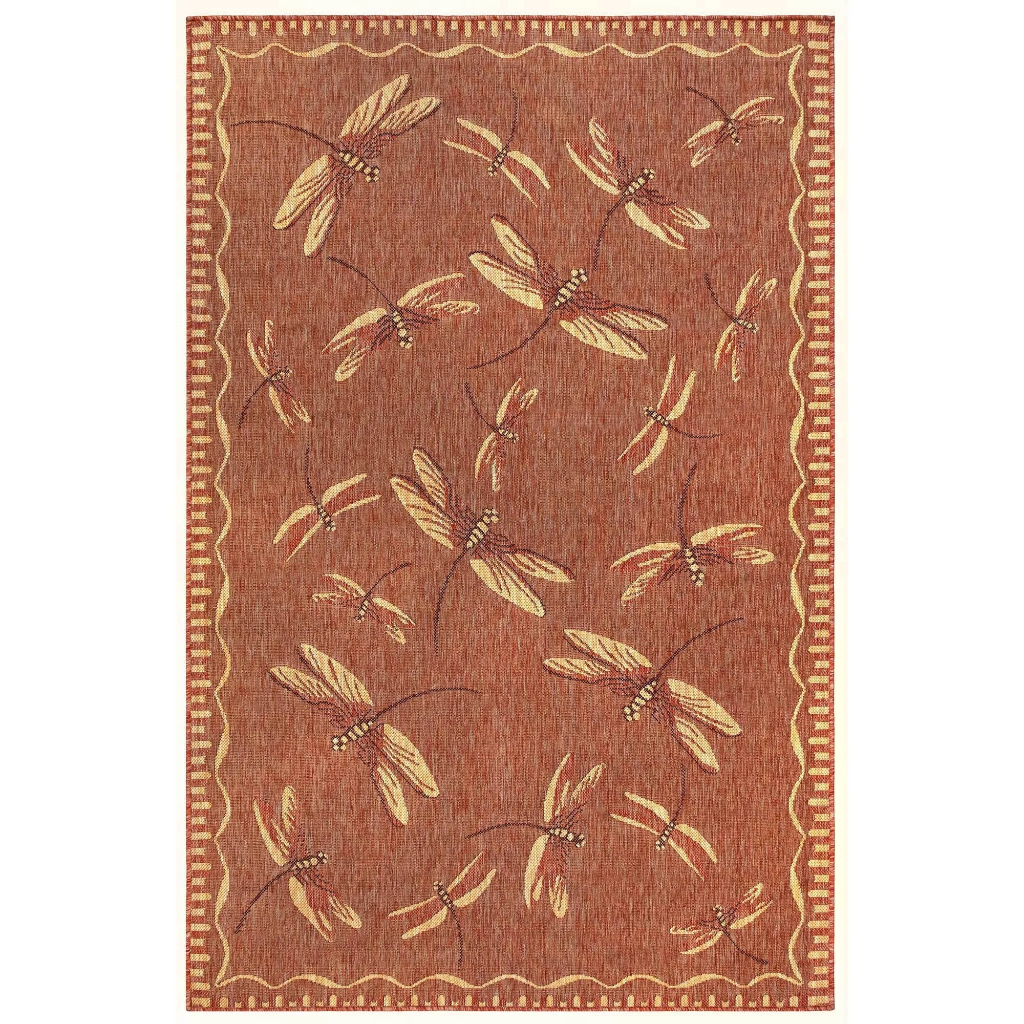 Liora Manne Carmel Dragonfly Indoor/Outdoor Rug
