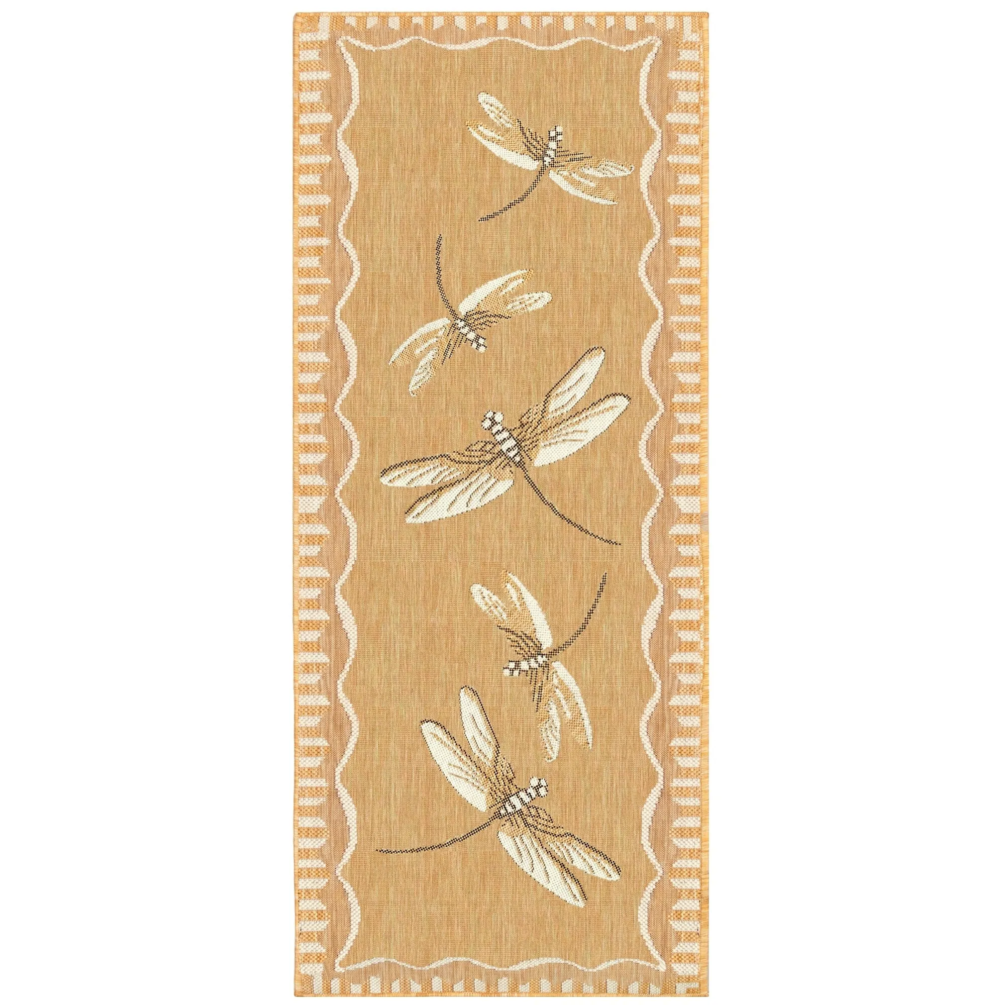 Liora Manne Carmel Dragonfly Indoor/Outdoor Rug