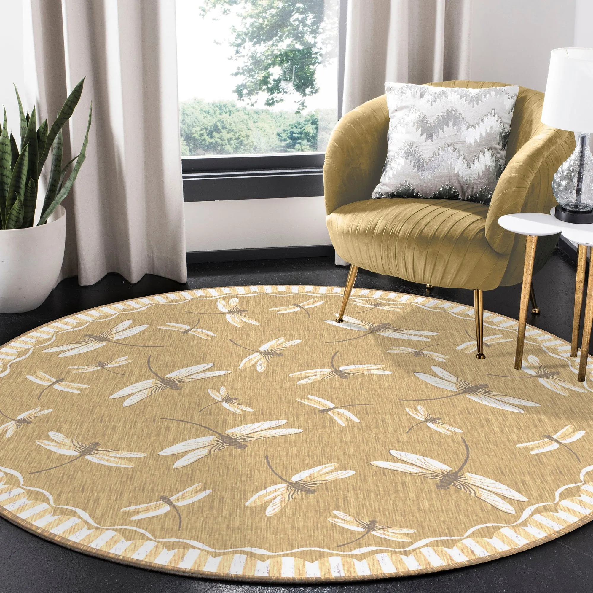 Liora Manne Carmel Dragonfly Indoor/Outdoor Rug