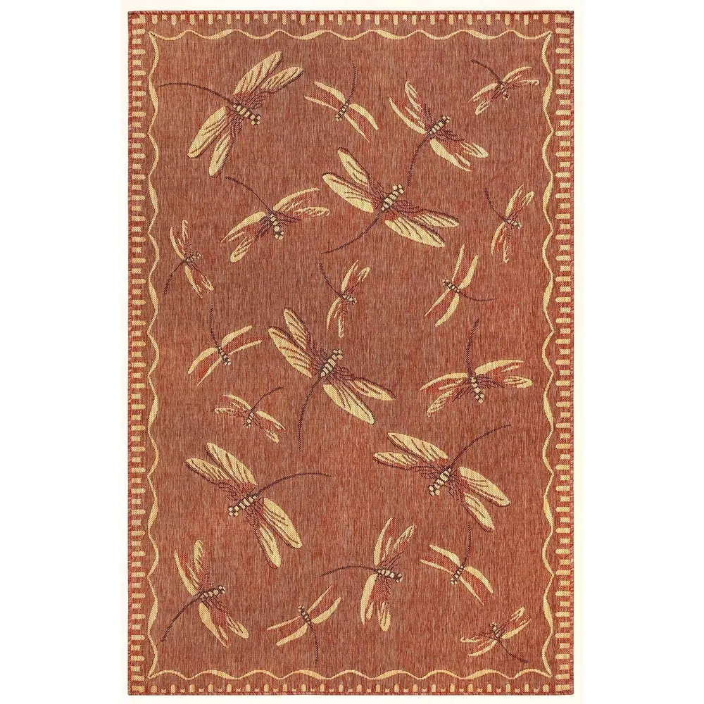 Liora Manne Carmel Dragonfly Indoor/Outdoor Rug