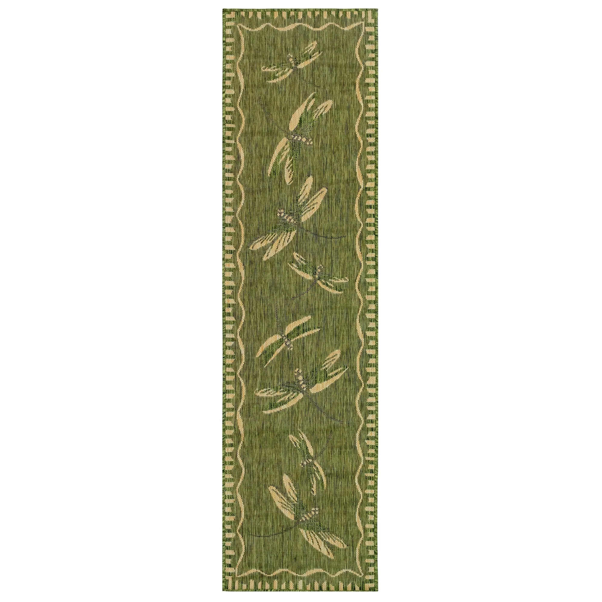 Liora Manne Carmel Dragonfly Indoor/Outdoor Rug