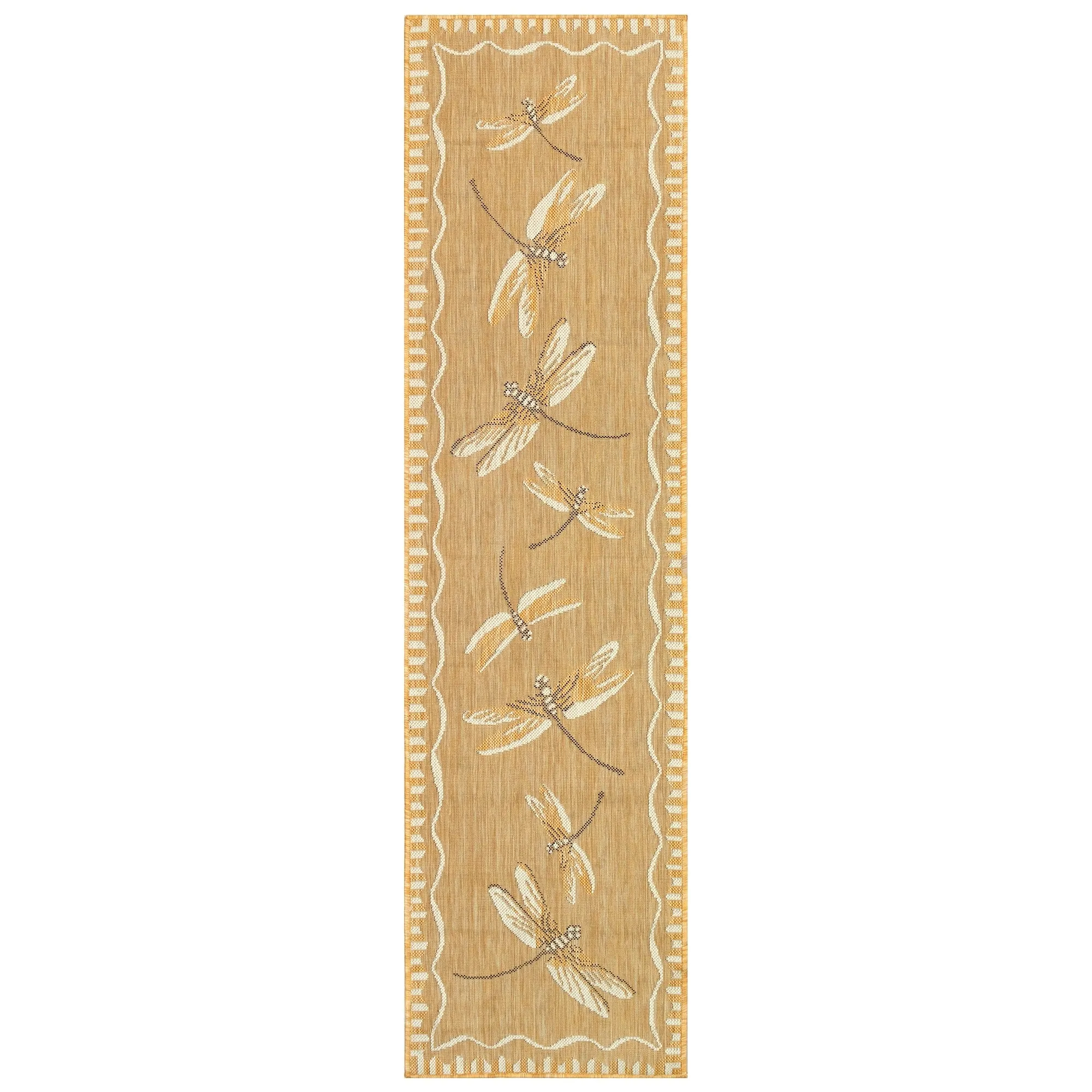 Liora Manne Carmel Dragonfly Indoor/Outdoor Rug