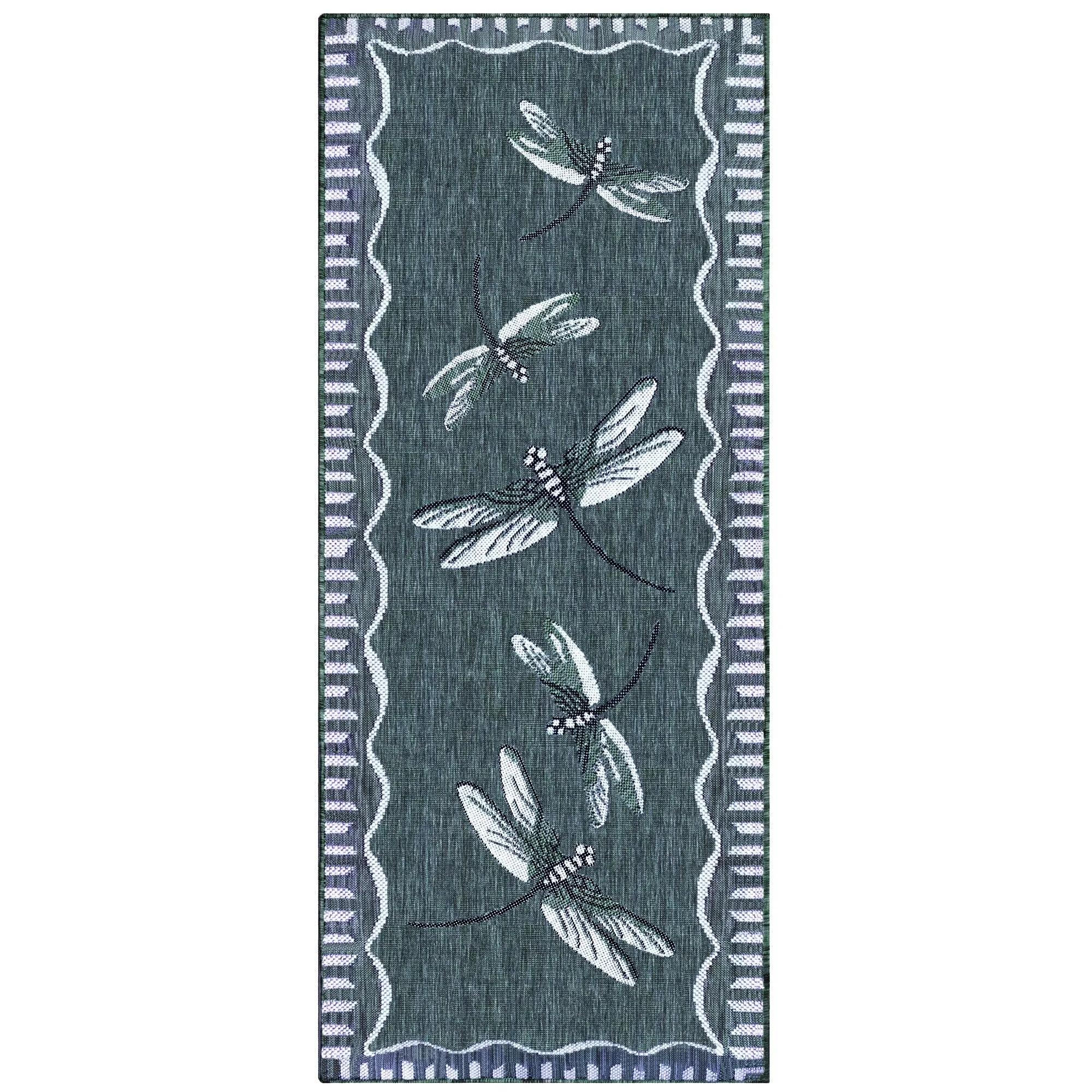 Liora Manne Carmel Dragonfly Indoor/Outdoor Rug