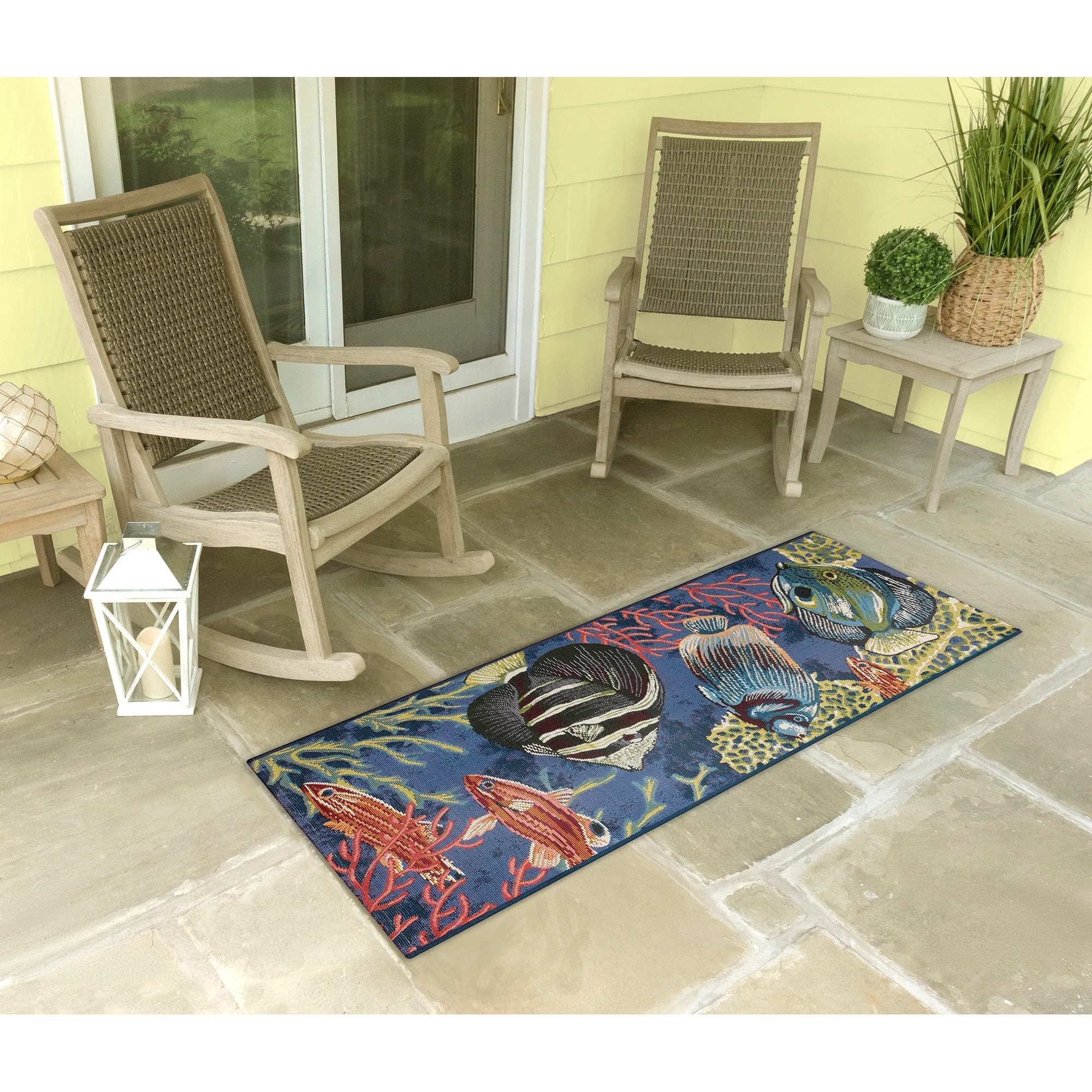 Liora Manne Esencia Fish Indoor/Outdoor Mat