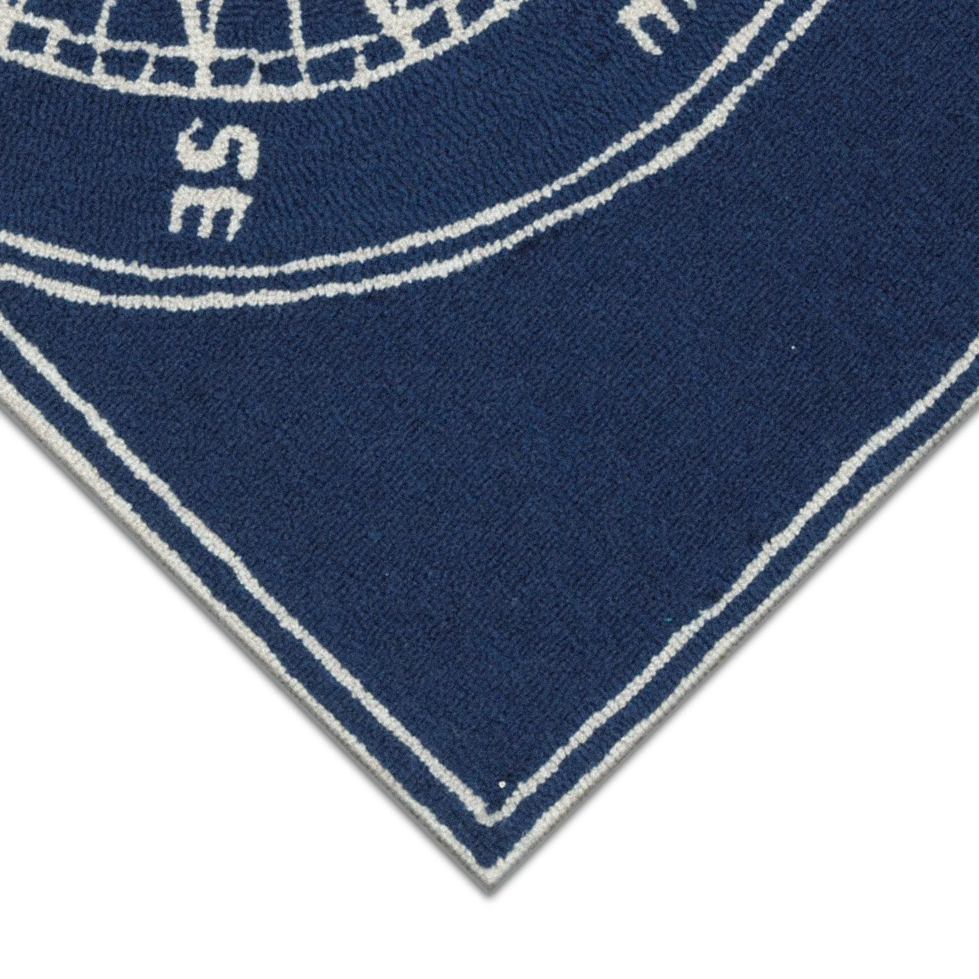 Liora Manne Frontporch Compass Indoor/Outdoor Rug - 3' Round