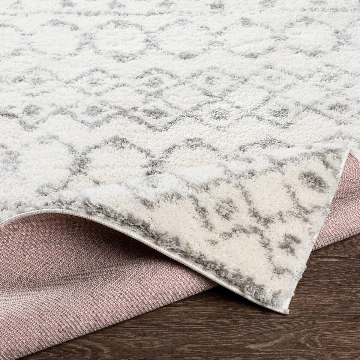 Livabliss Akai Plush Moroccan Stripe Area Rug