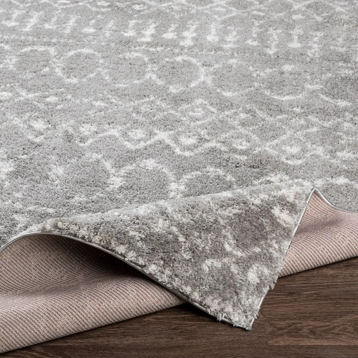 Livabliss Akai Plush Moroccan Stripe Area Rug
