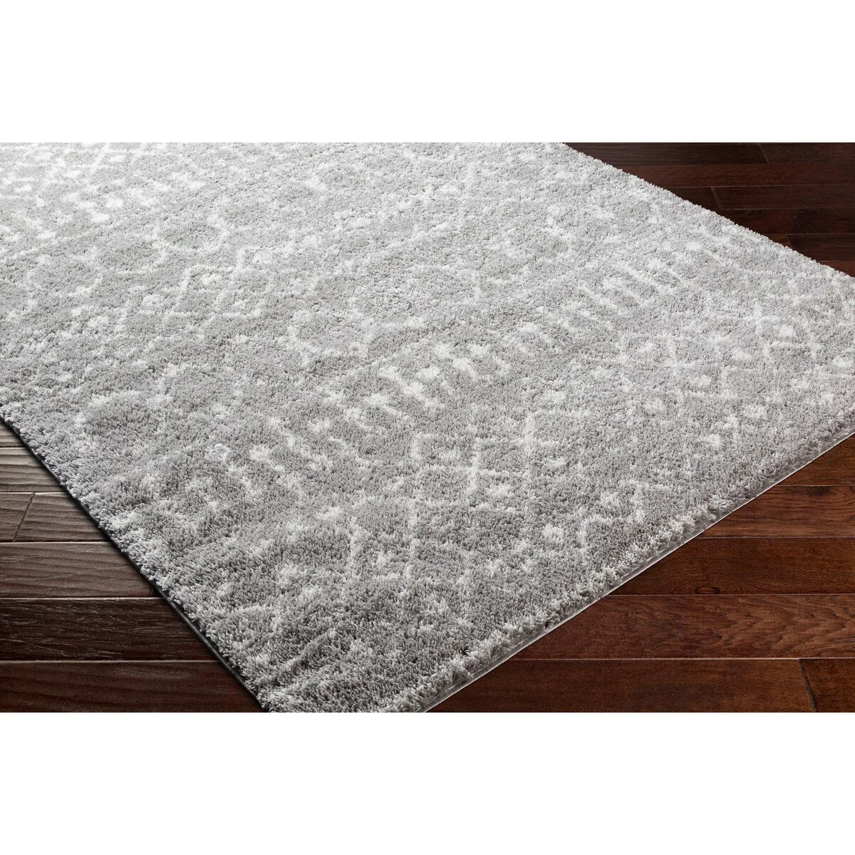 Livabliss Akai Plush Moroccan Stripe Area Rug
