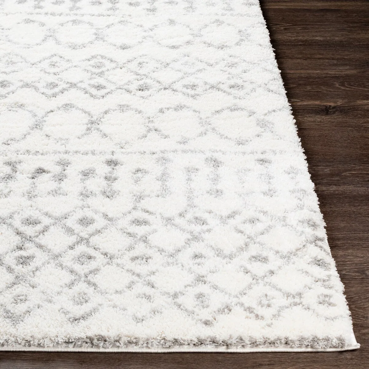 Livabliss Akai Plush Moroccan Stripe Area Rug
