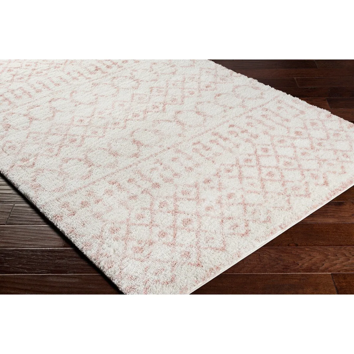 Livabliss Akai Plush Moroccan Stripe Area Rug