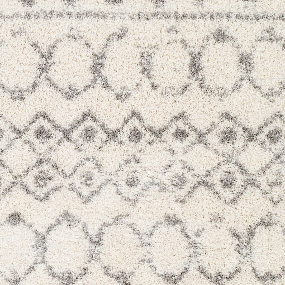Livabliss Akai Plush Moroccan Stripe Area Rug
