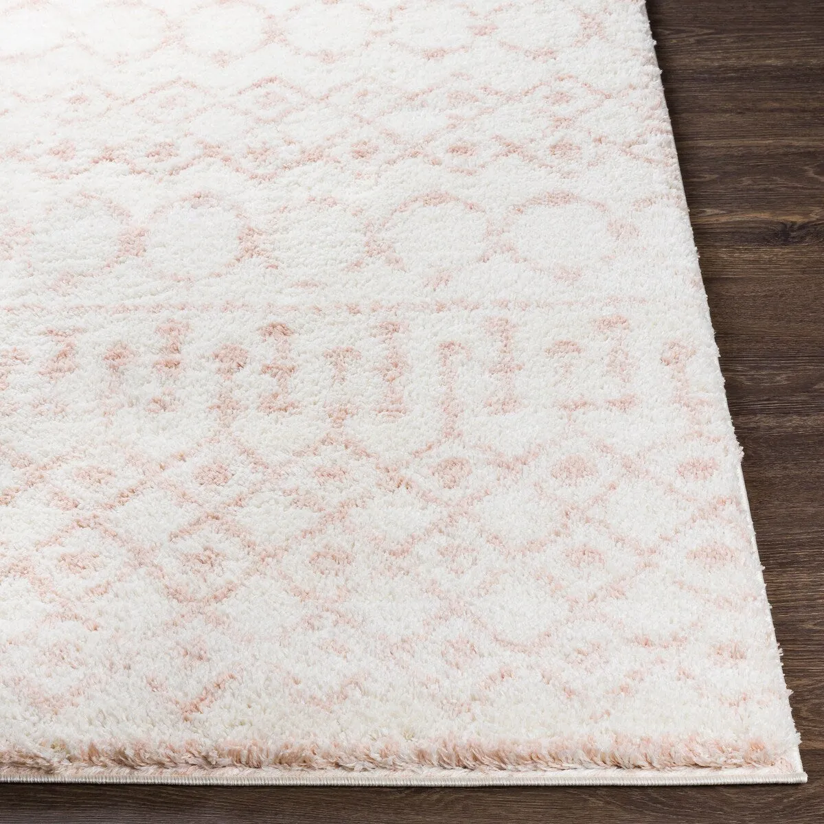 Livabliss Akai Plush Moroccan Stripe Area Rug