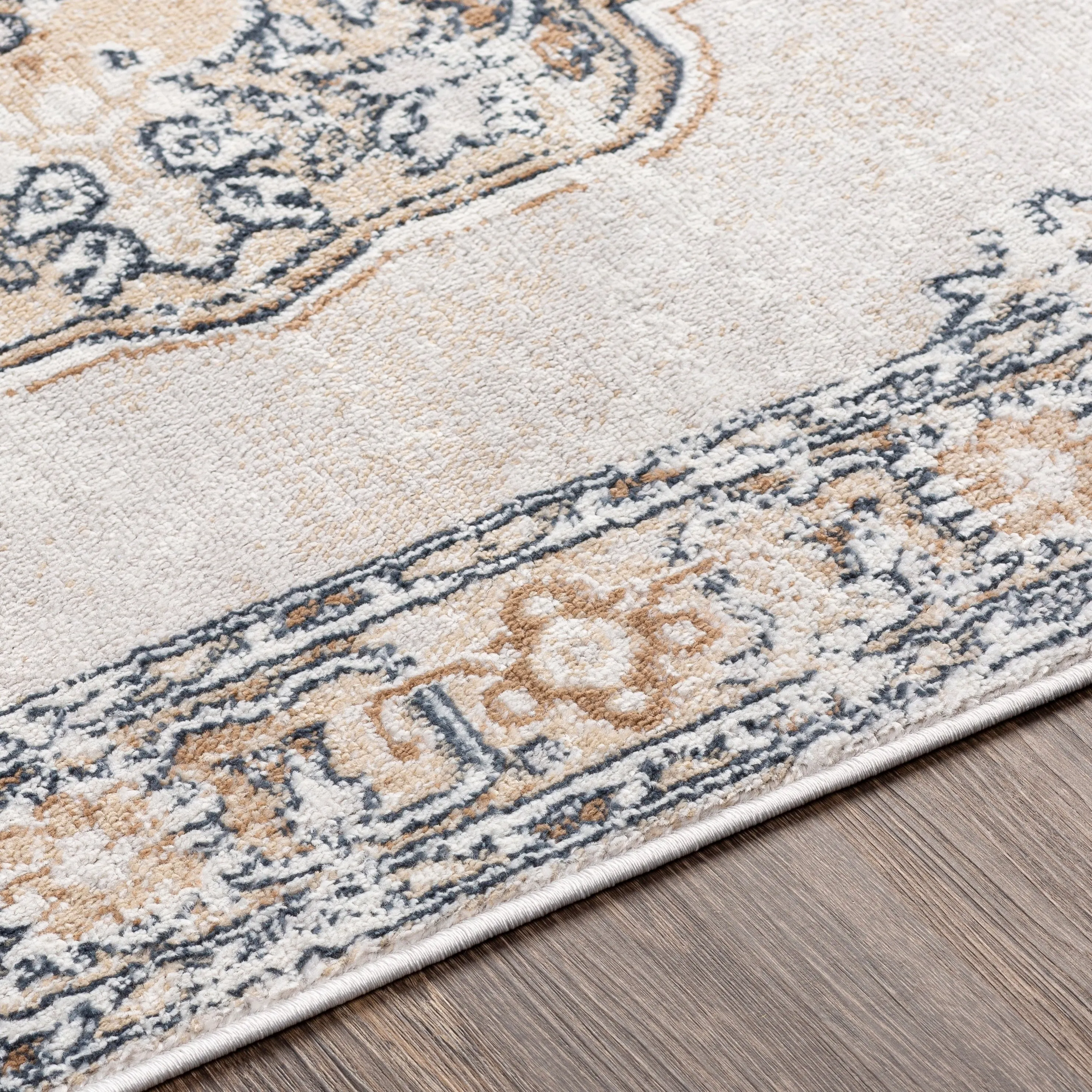 Livabliss Akiva Vintage Medallion Area Rug