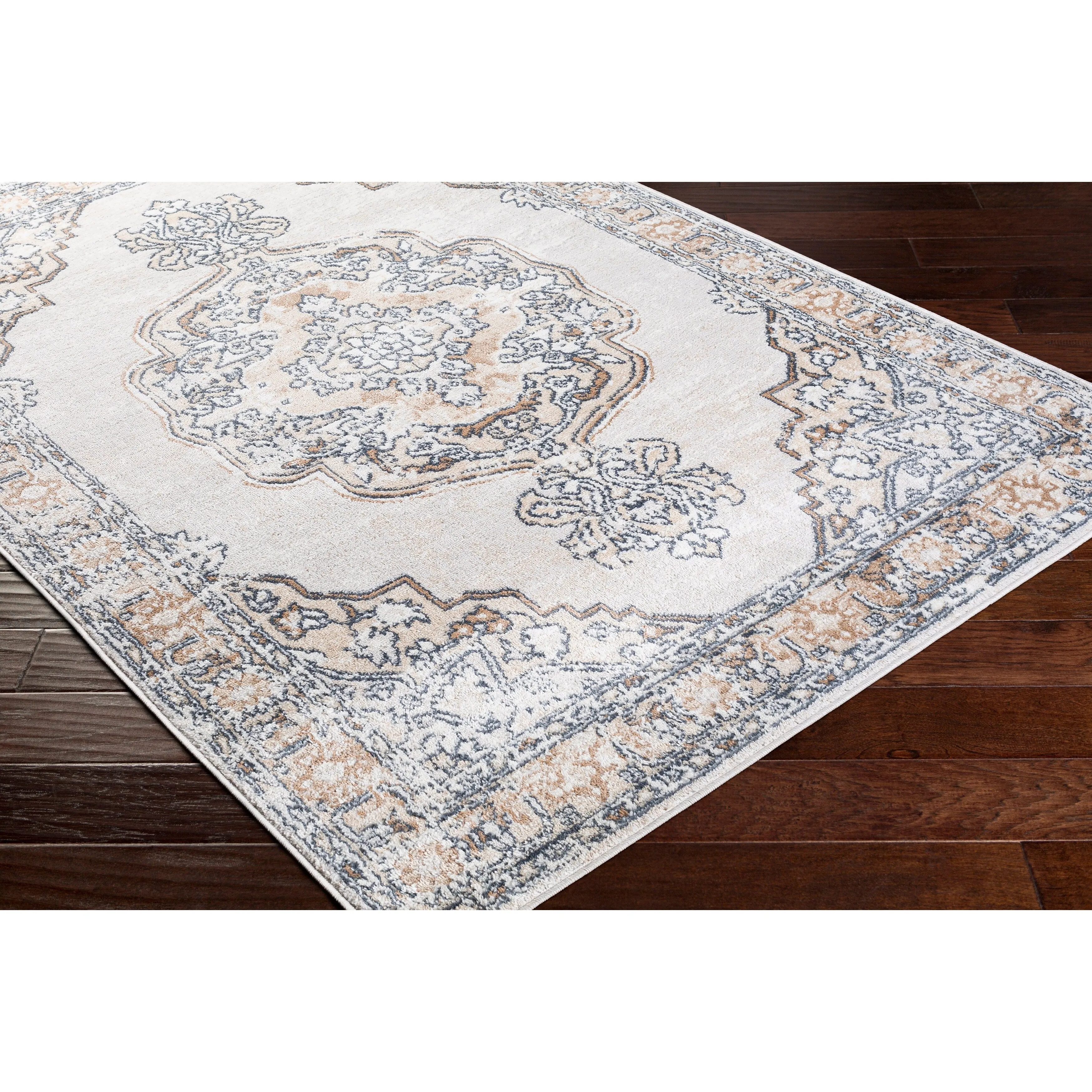 Livabliss Akiva Vintage Medallion Area Rug