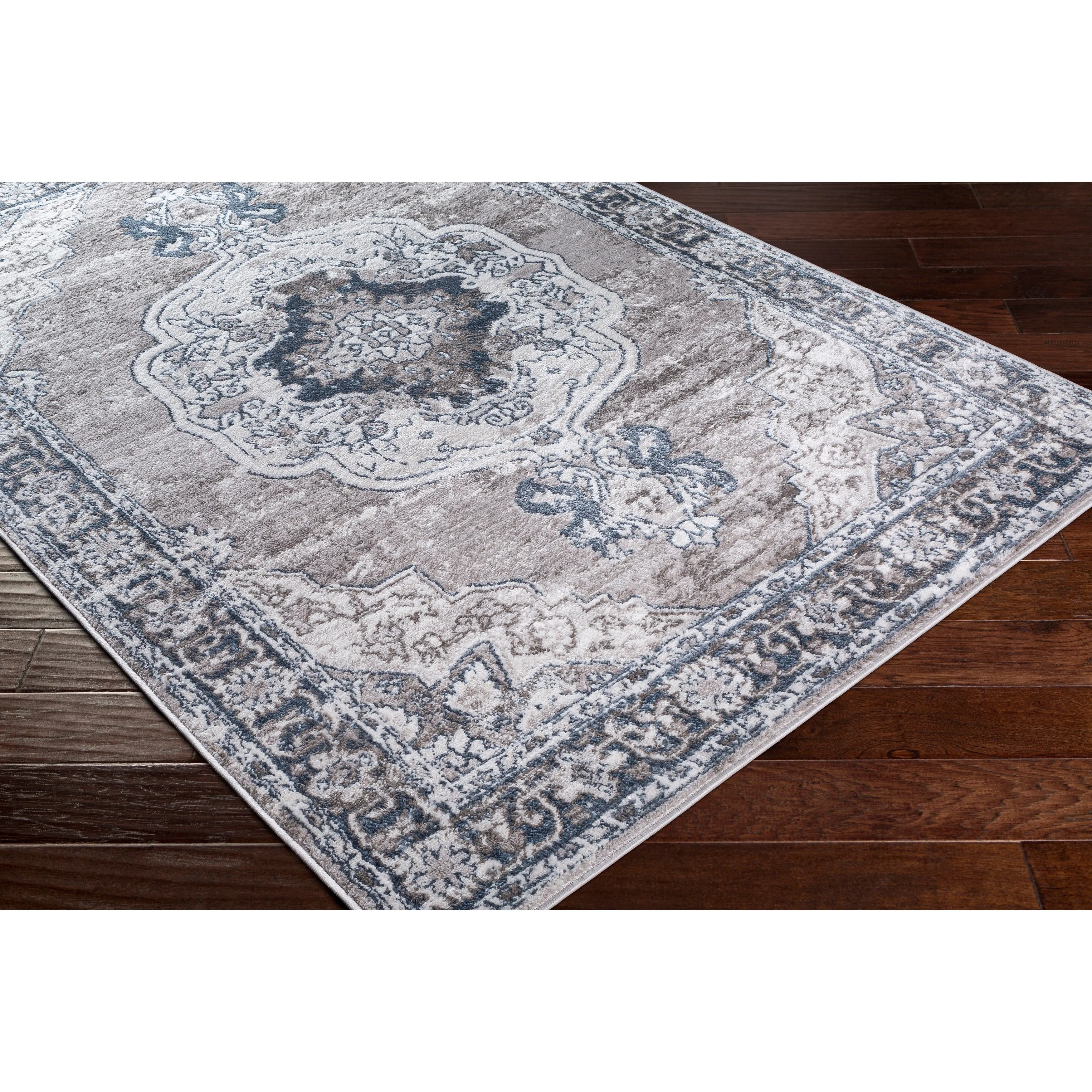 Livabliss Akiva Vintage Medallion Area Rug