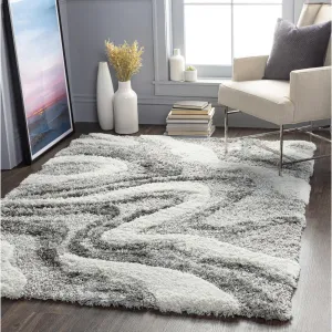 Livabliss Alta Shag Scandinavian Abstract Area Rug
