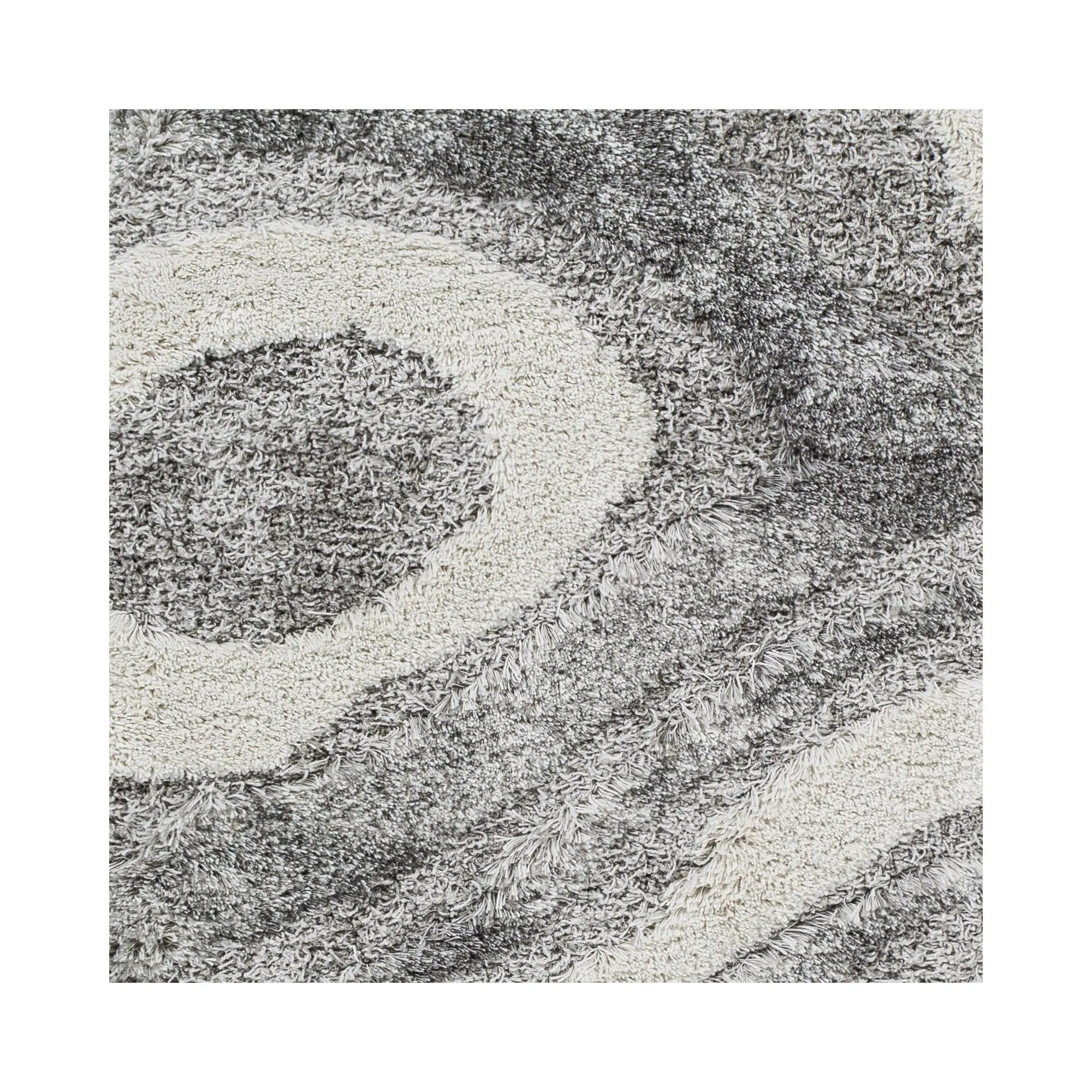 Livabliss Alta Shag Scandinavian Abstract Area Rug