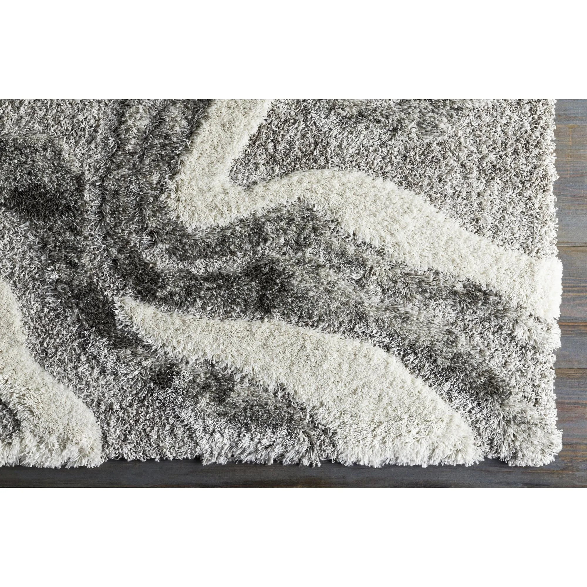 Livabliss Alta Shag Scandinavian Abstract Area Rug