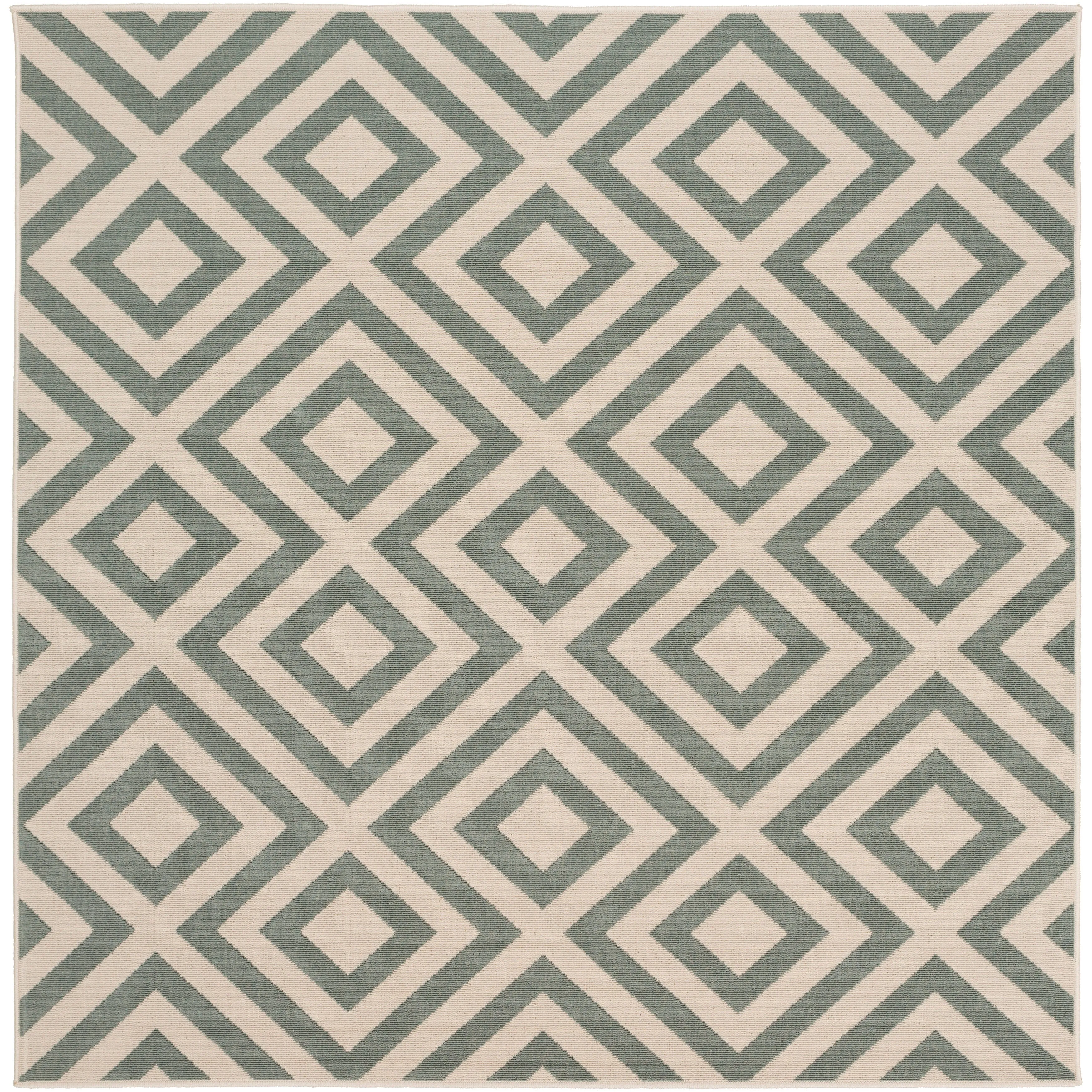 Livabliss Alvise Transitional Geometric Indoor/ Outdoor Area Rug