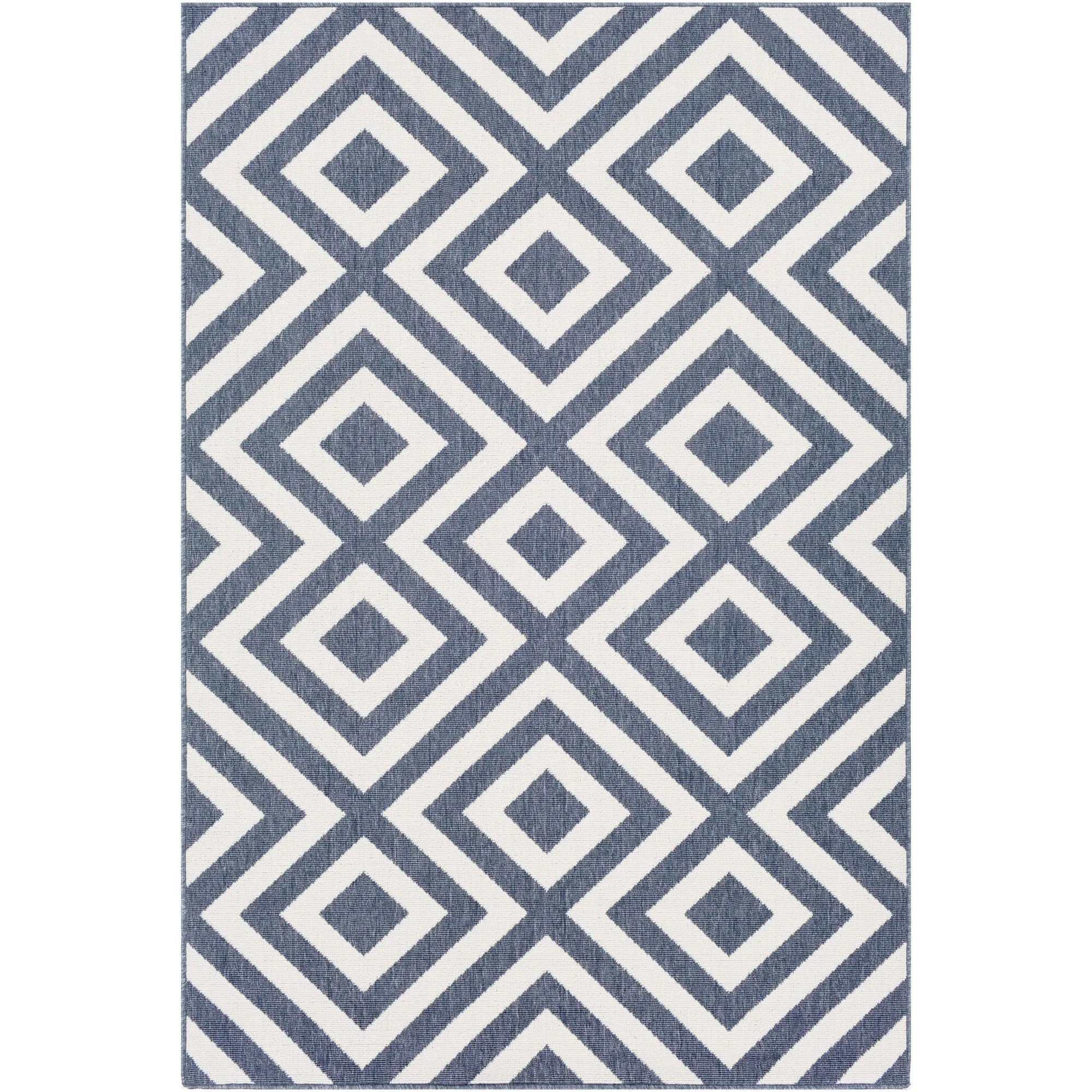Livabliss Alvise Transitional Geometric Indoor/ Outdoor Area Rug