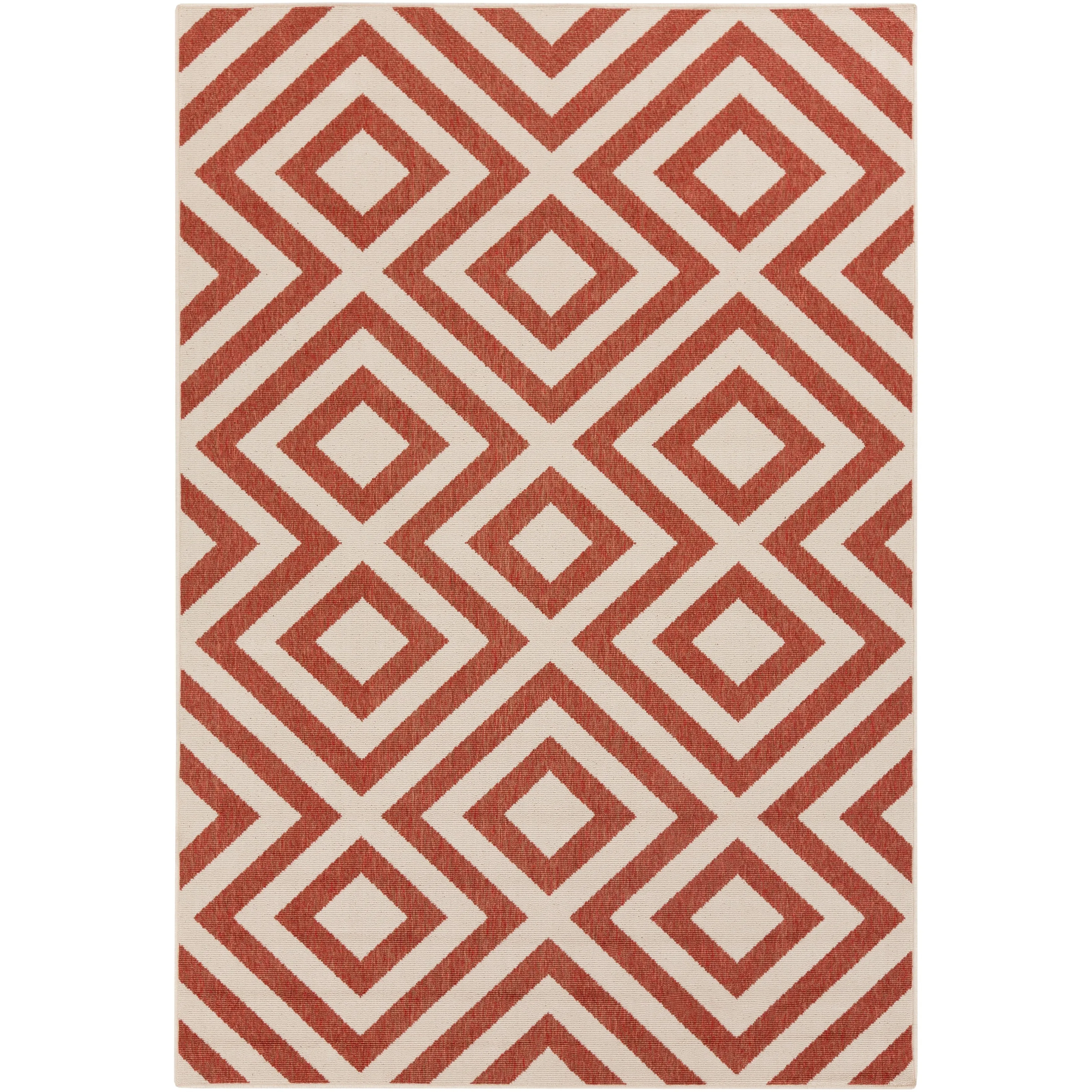 Livabliss Alvise Transitional Geometric Indoor/ Outdoor Area Rug