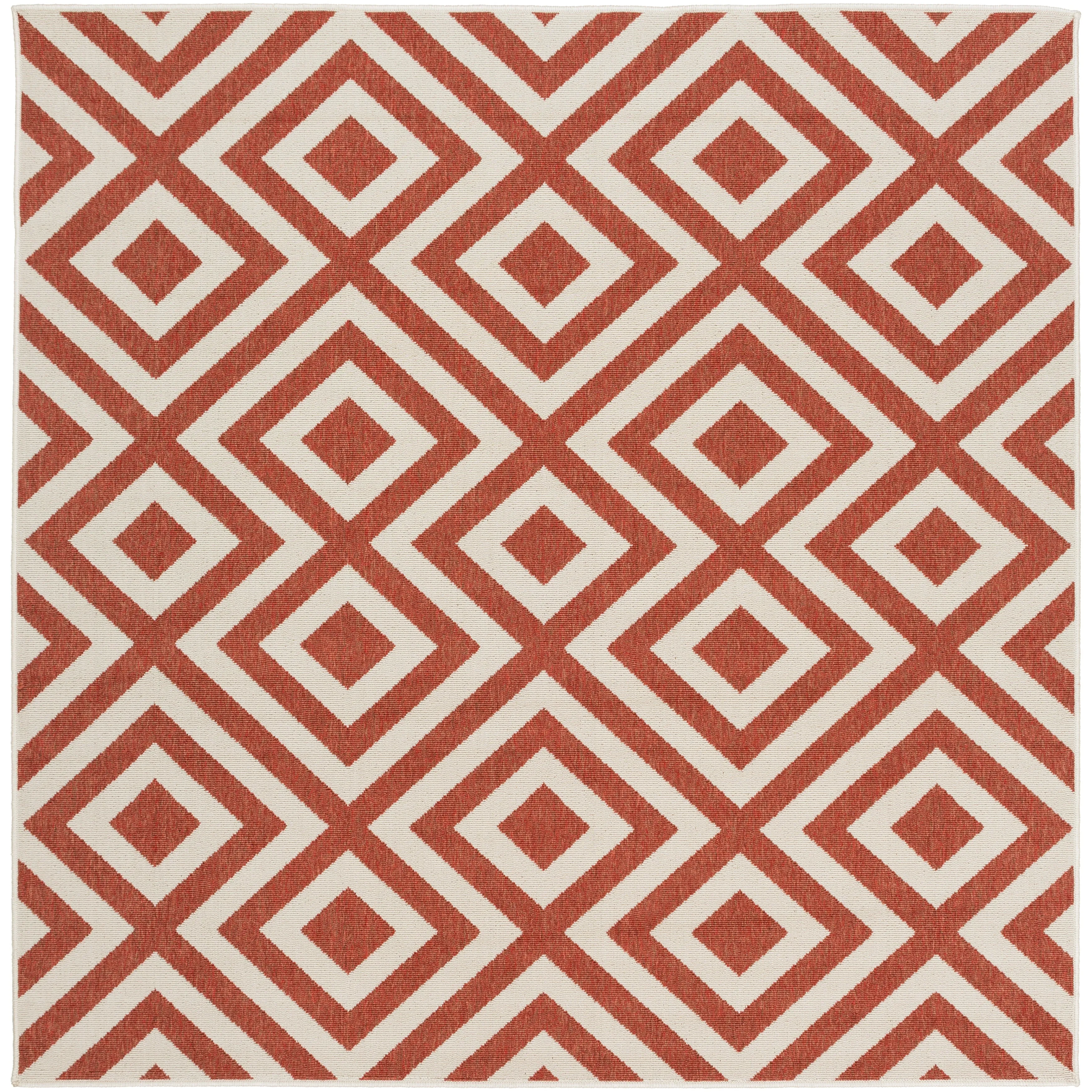 Livabliss Alvise Transitional Geometric Indoor/ Outdoor Area Rug