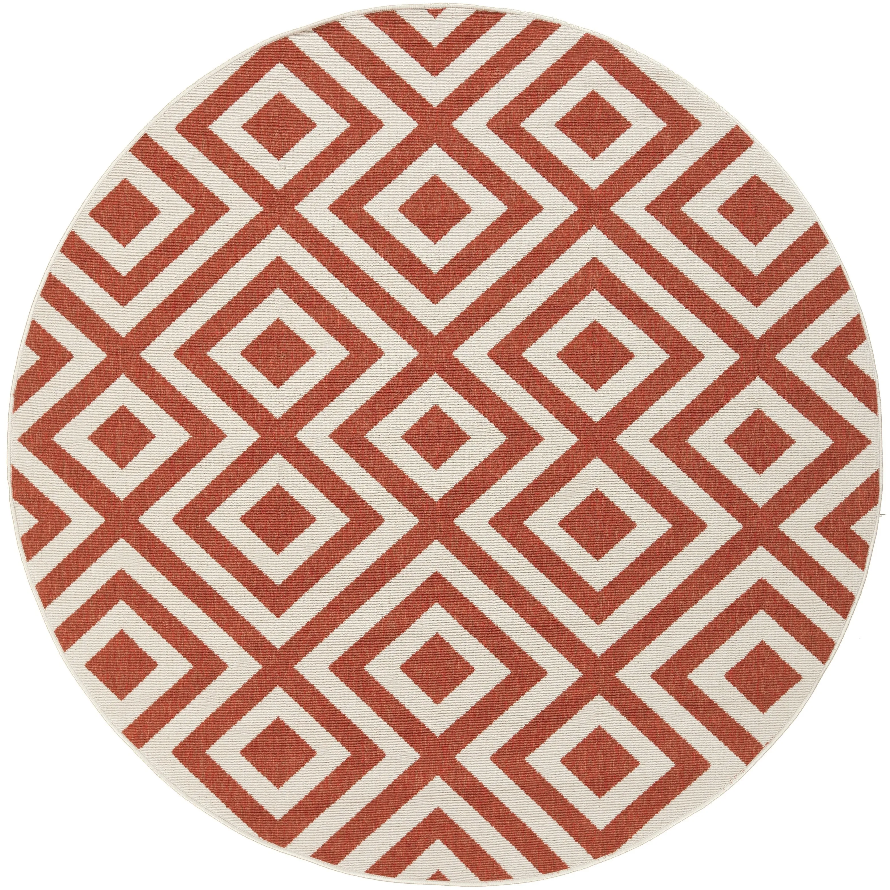 Livabliss Alvise Transitional Geometric Indoor/ Outdoor Area Rug
