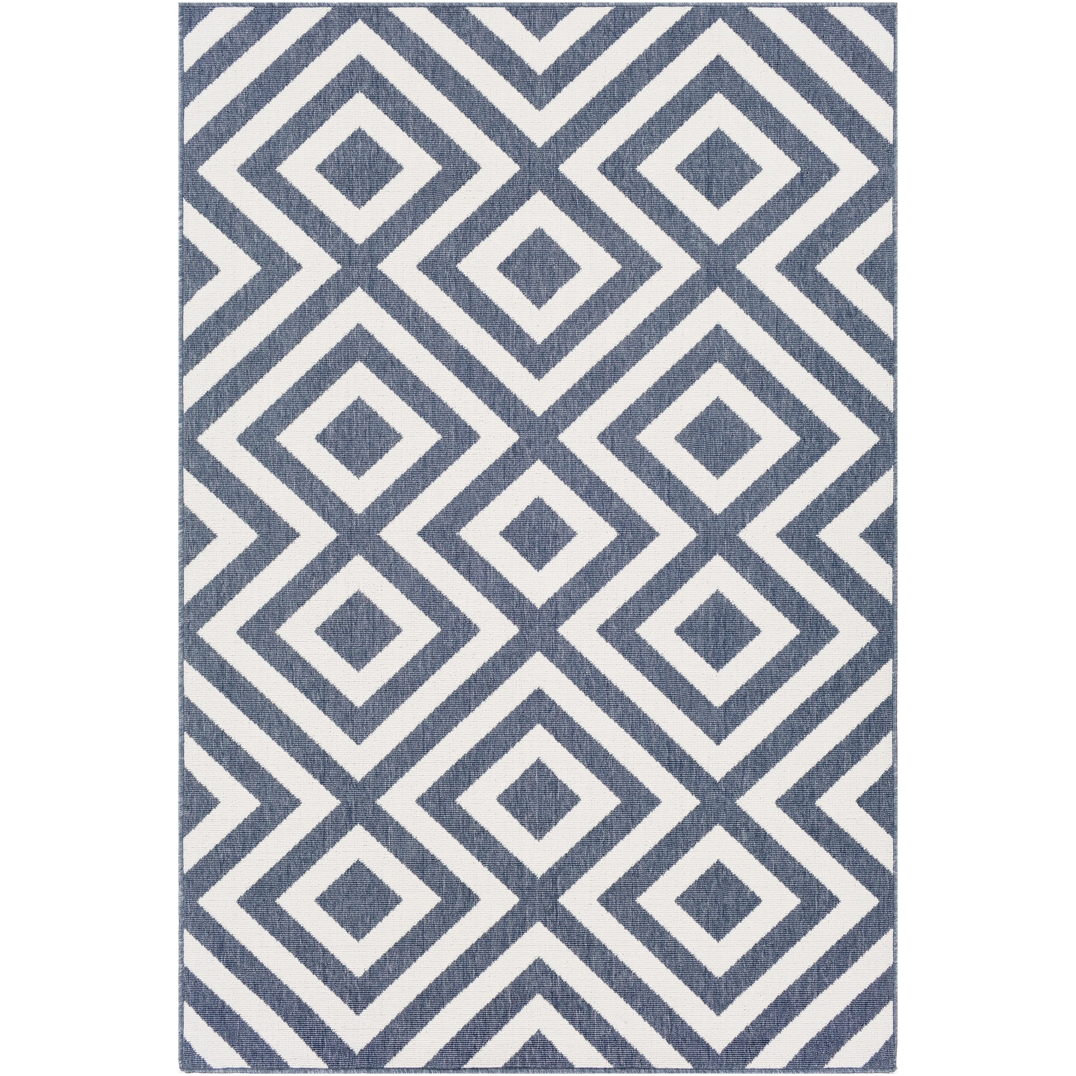 Livabliss Alvise Transitional Geometric Indoor/ Outdoor Area Rug
