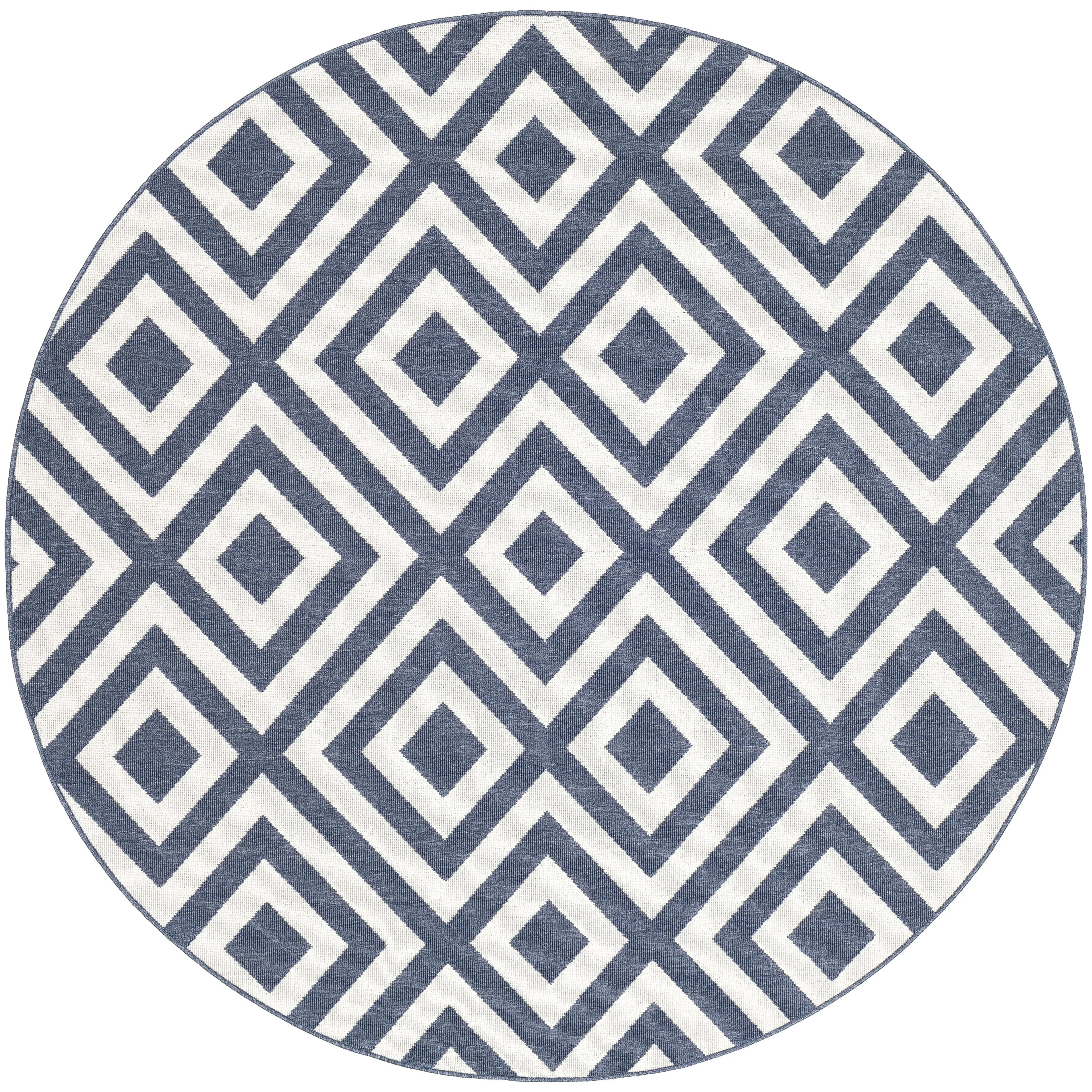 Livabliss Alvise Transitional Geometric Indoor/ Outdoor Area Rug