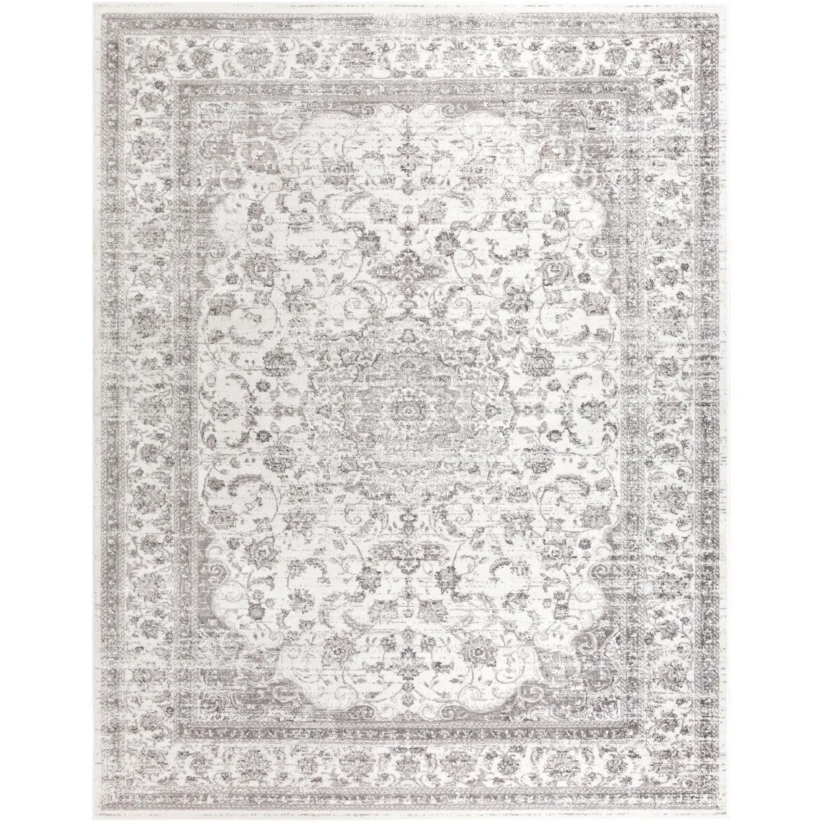 Livabliss Antonie Distressed Updated Traditional Area Rug