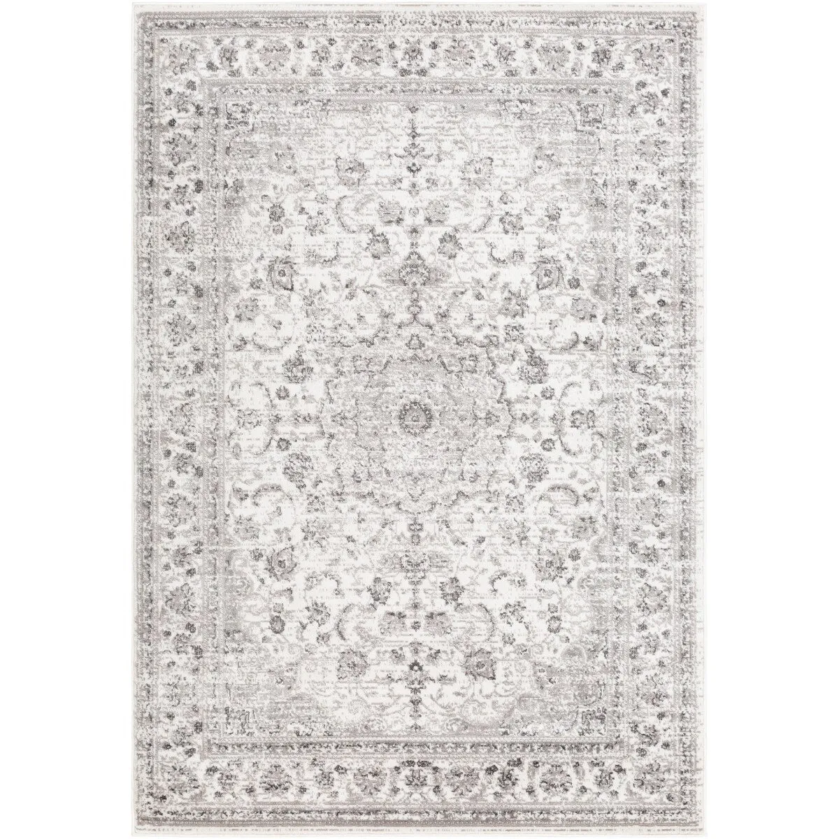 Livabliss Antonie Distressed Updated Traditional Area Rug