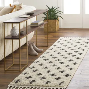 Livabliss Berber Shag Moroccan Tribal Area Rug
