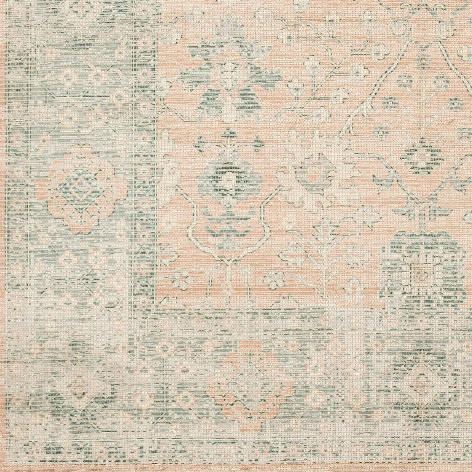 Livabliss Betsy Handmade Persian Floral Cotton Area Rug