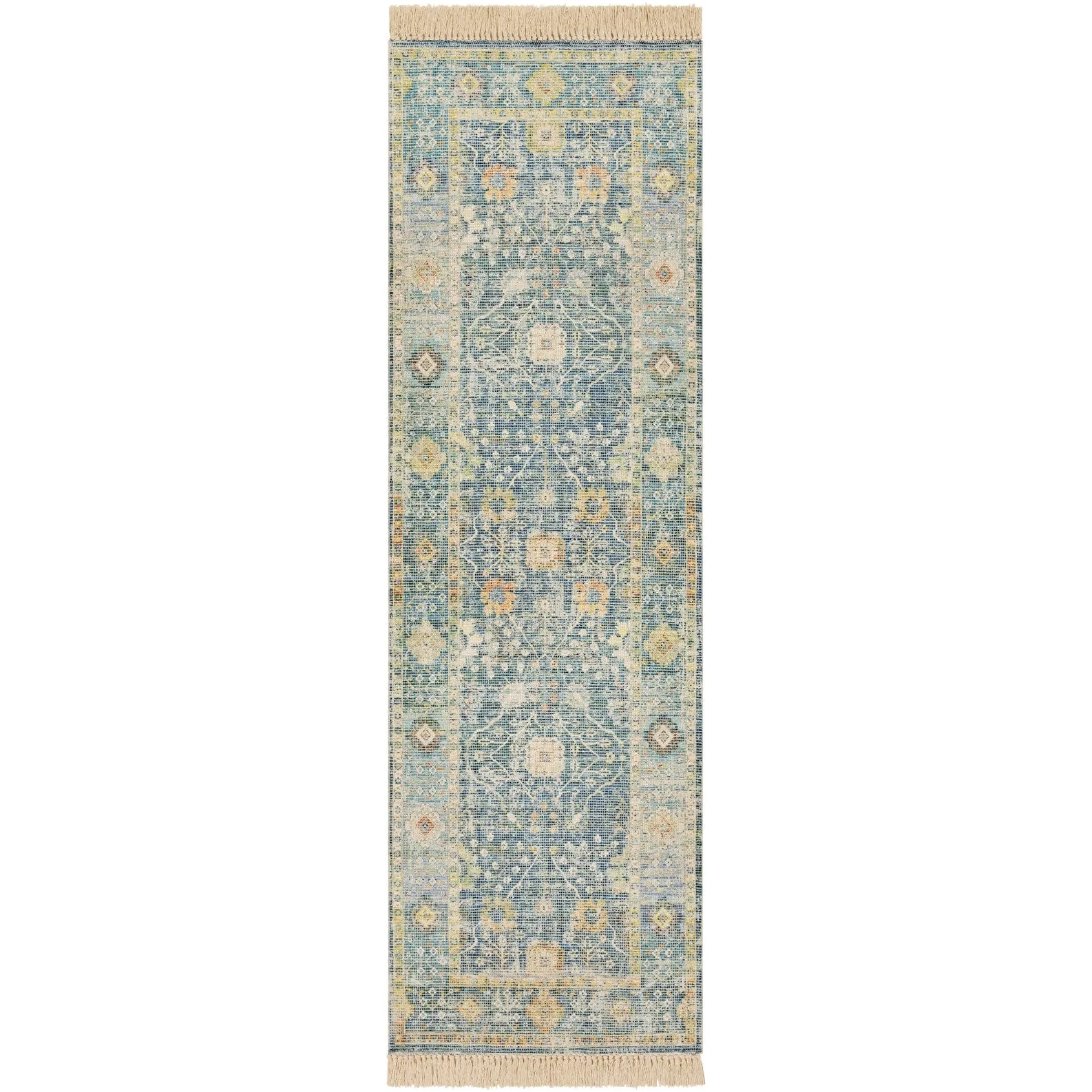 Livabliss Betsy Handmade Persian Floral Cotton Area Rug