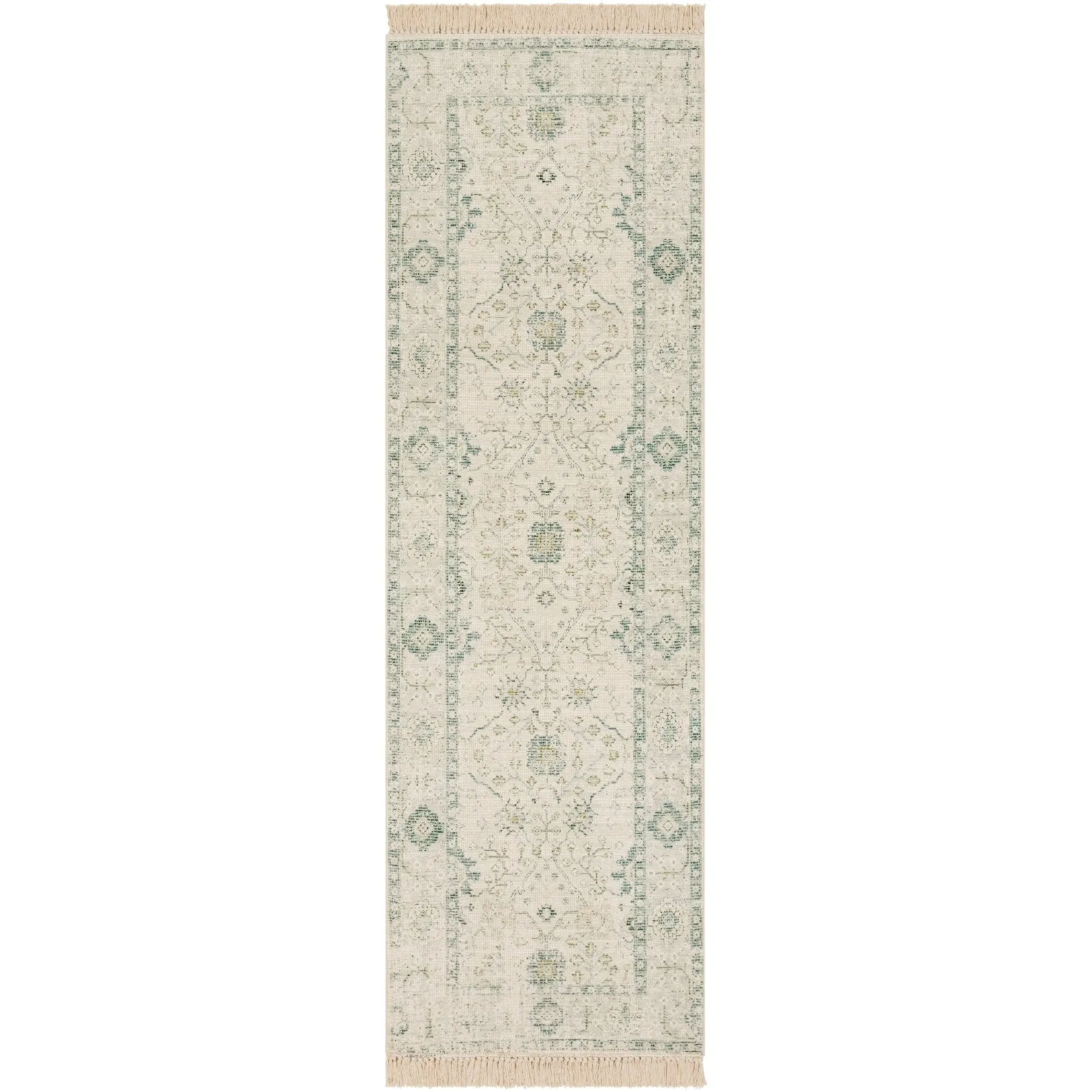 Livabliss Betsy Handmade Persian Floral Cotton Area Rug