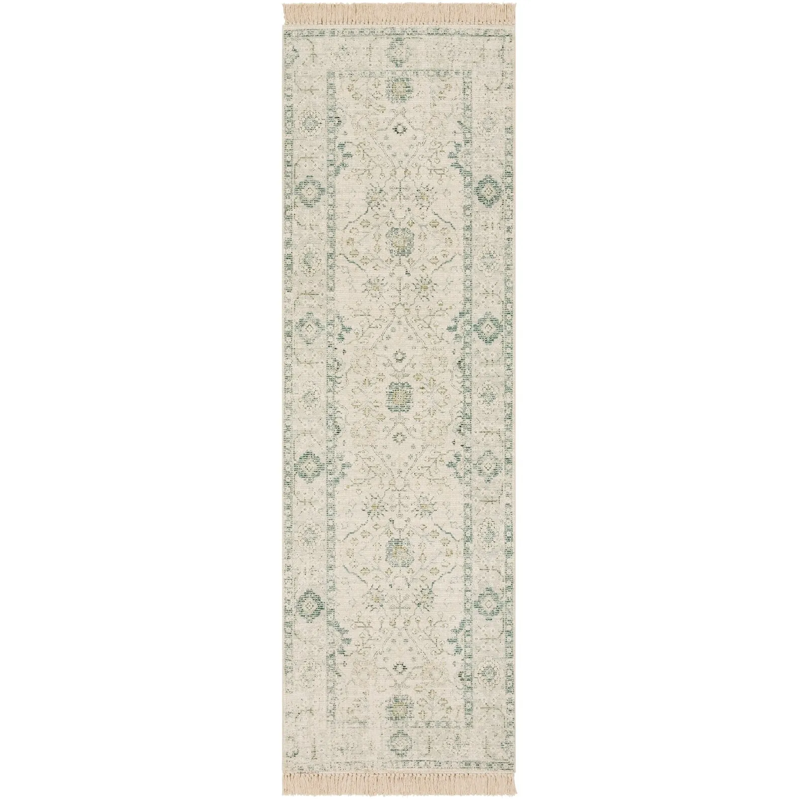 Livabliss Betsy Handmade Persian Floral Cotton Area Rug