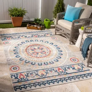 Livabliss Cabo Indoor/ Outdoor Transitional Area Rug