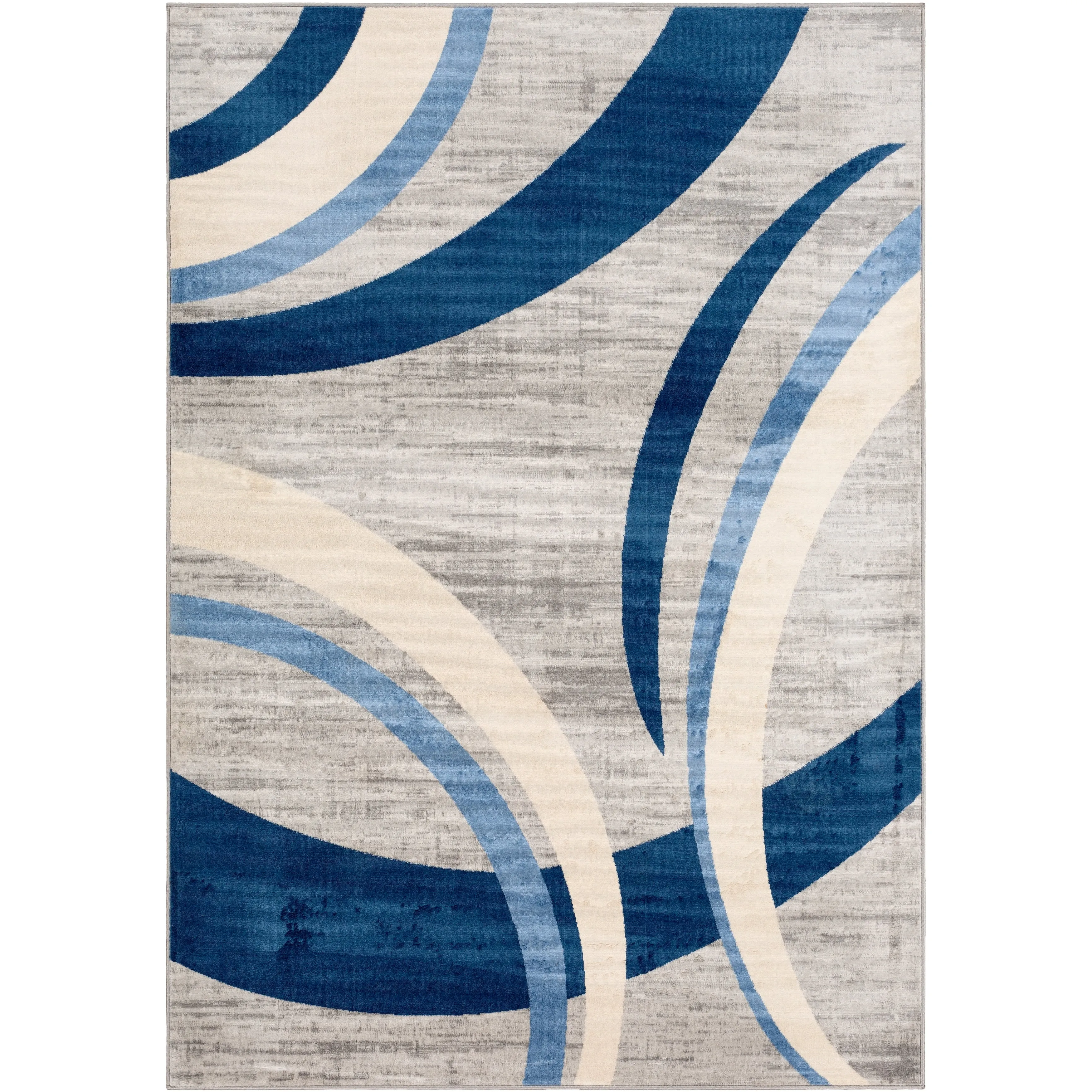 Livabliss Cenric Contemporary Circles Area Rug